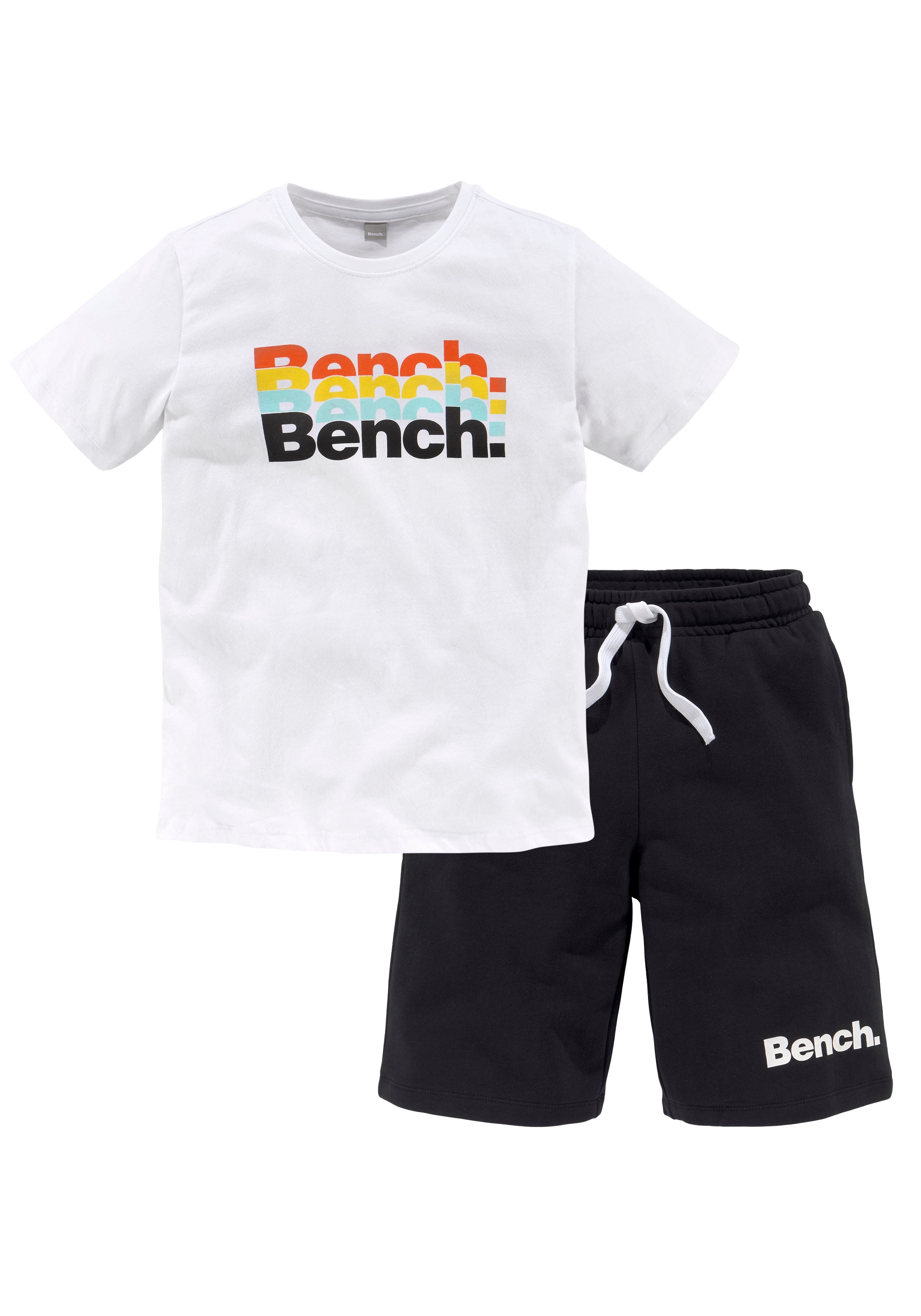 Bench. T-Shirt & Bermudas, (Set, 2 tlg.) sans frais de livraison sur