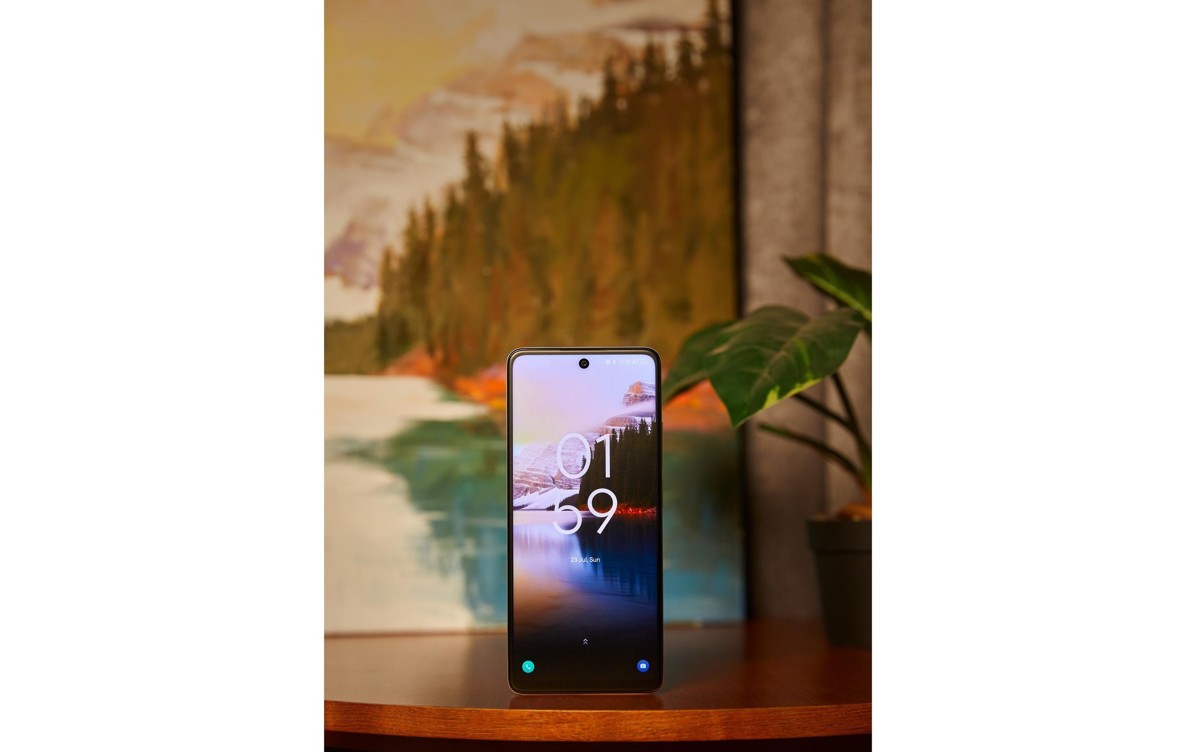 TCL Smartphone »40 NXTPAPER 256 GB Blau«, Blau, Schwarz