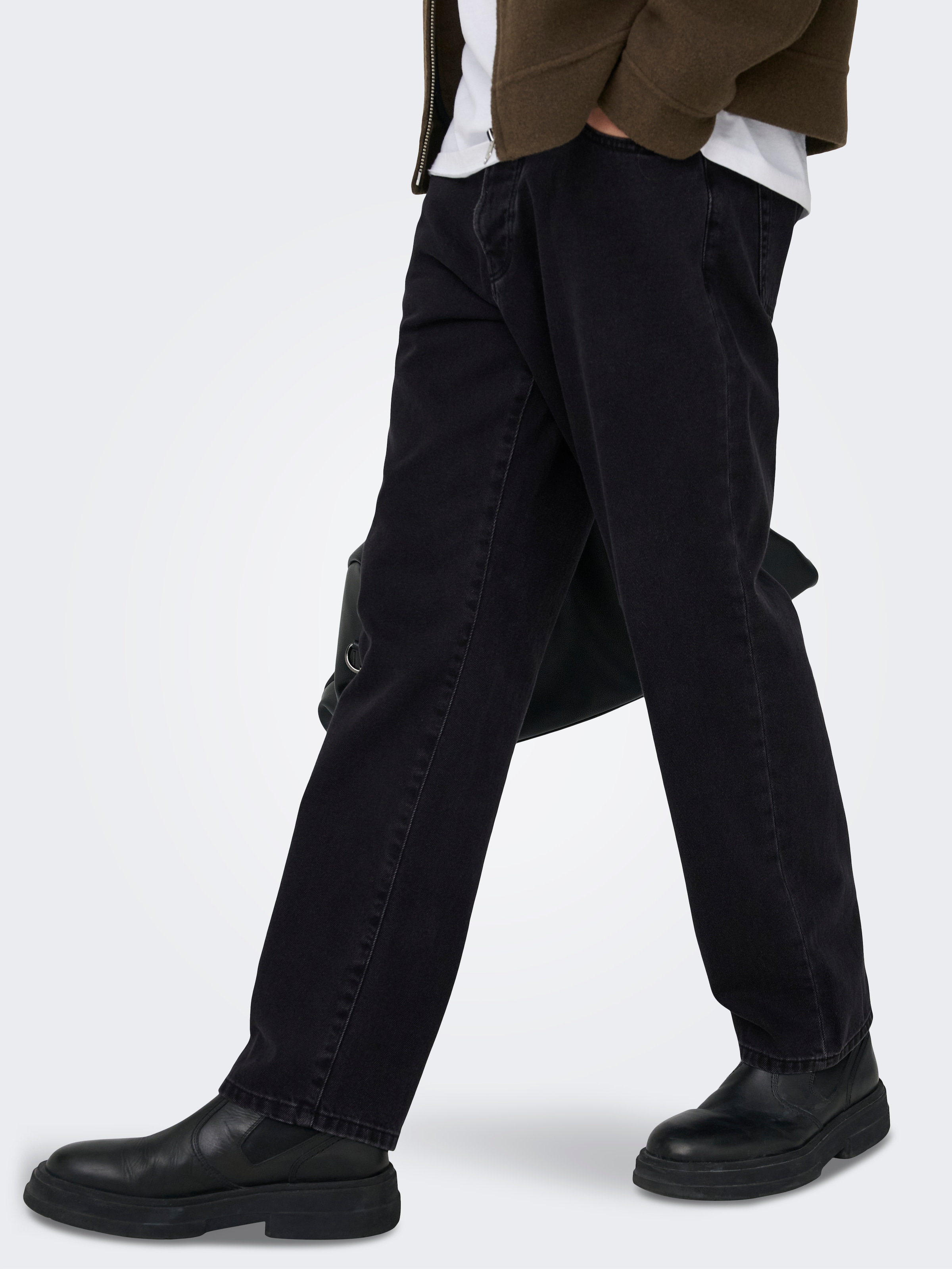 ONLY & SONS Regular-fit-Jeans »ONSEDGE STRAIGHT JAX BOX TAI DNM NOOS«