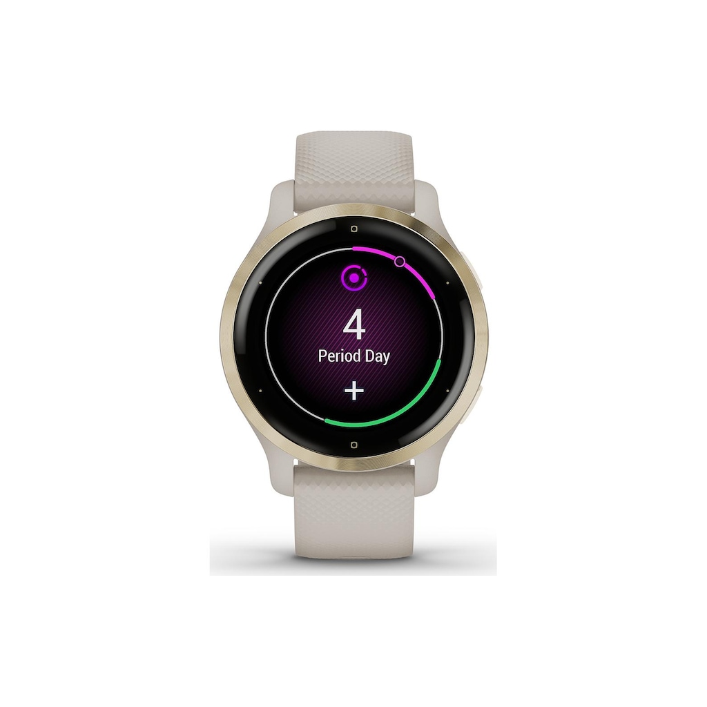 Garmin Smartwatch »Venu 2S Goldfarben/Beige«