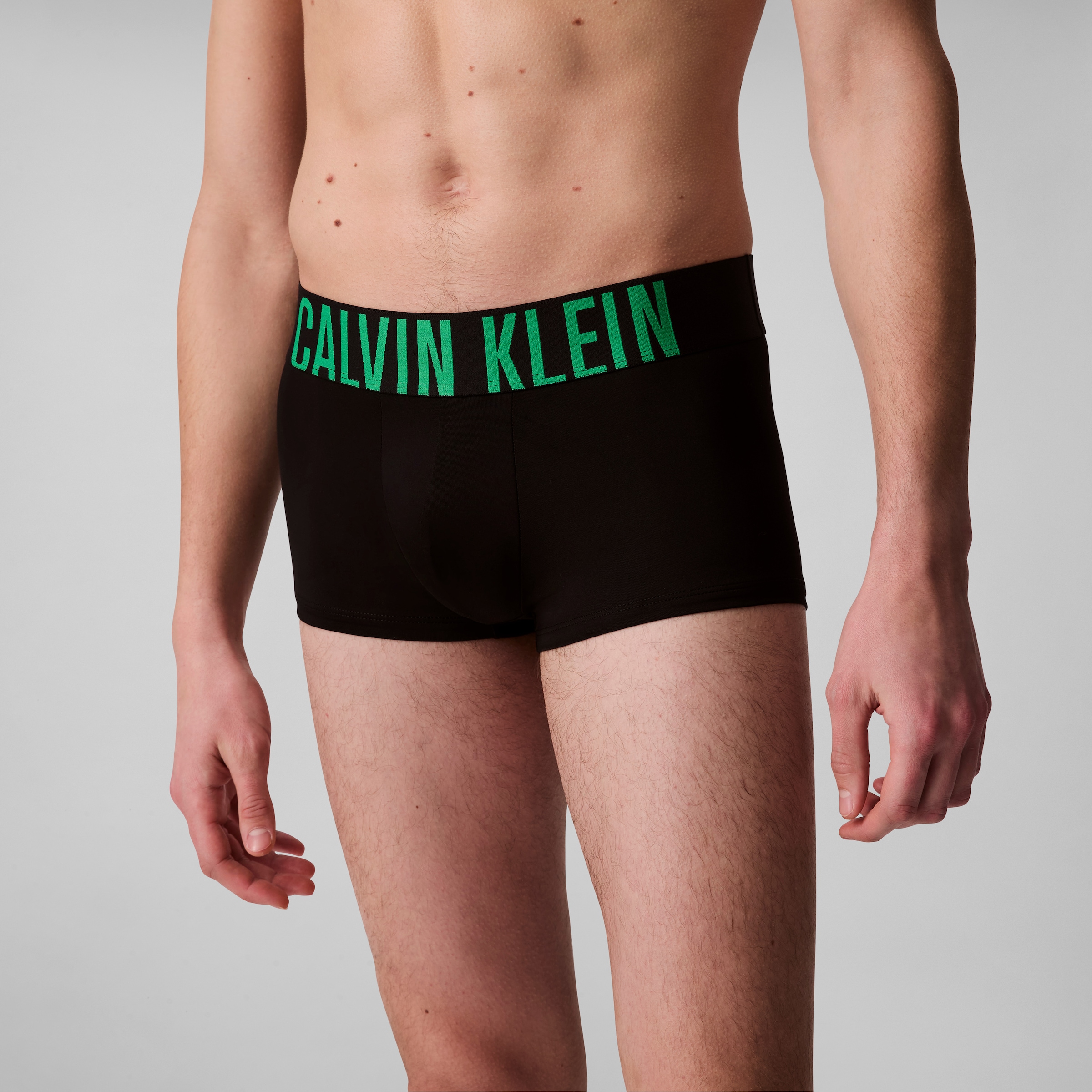 Calvin Klein Underwear Trunk »LOW RISE TRUNK 3PK« Packung, 3er-Pack, 3 Stk. mit Logobund