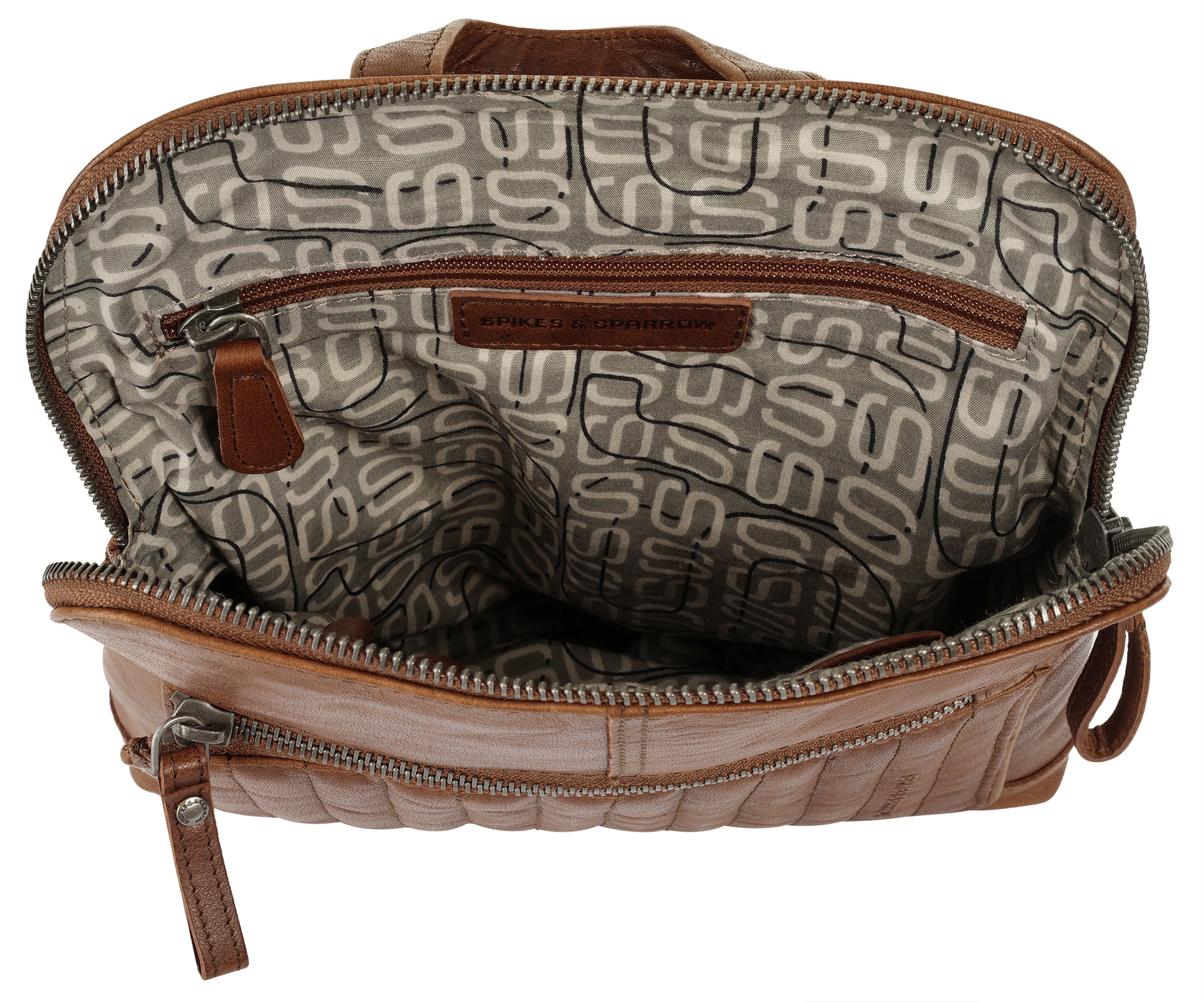 Spikes & Sparrow Cityrucksack, echt Leder