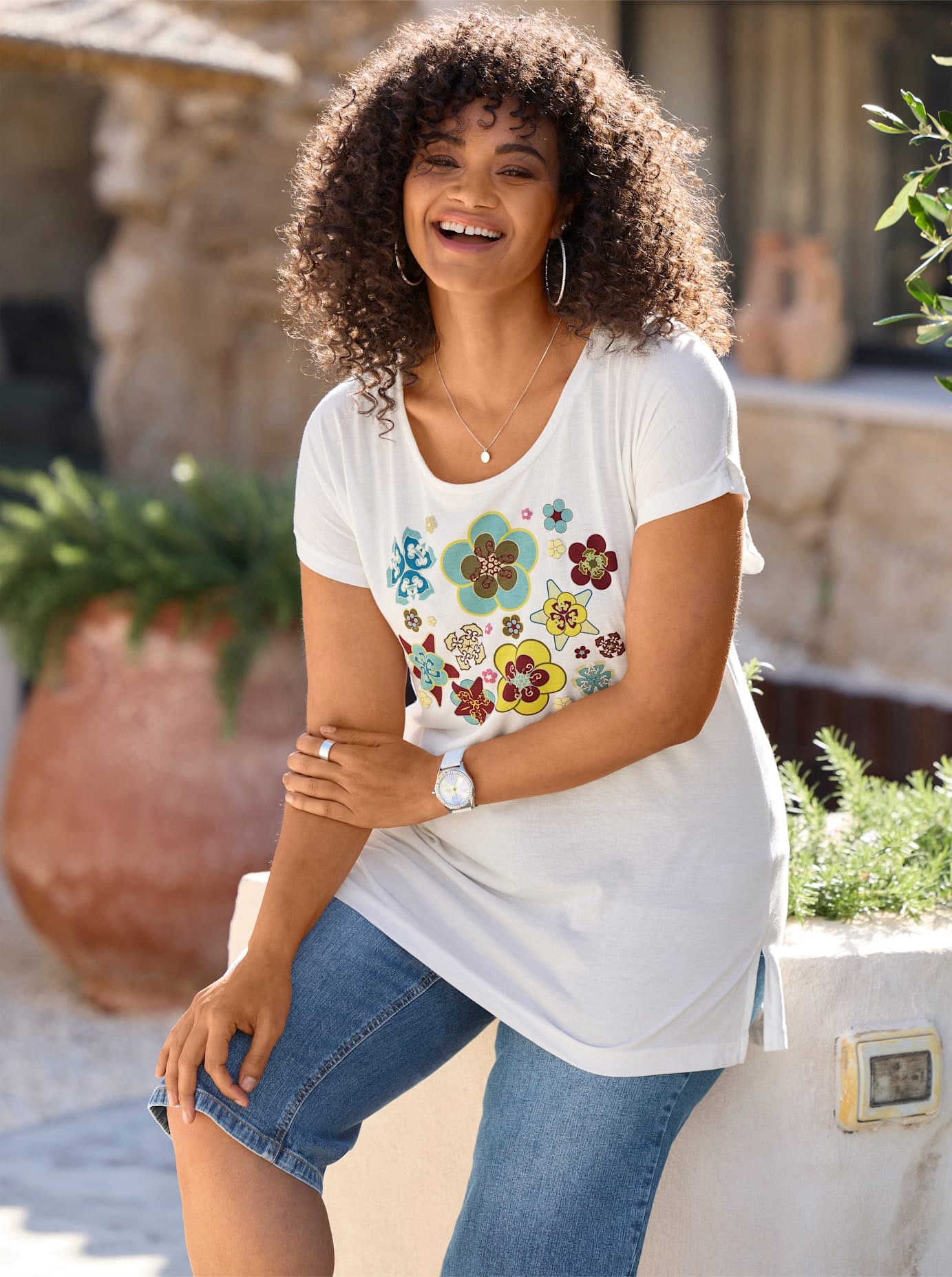 Image of Sheego T-Shirt "Shirt" 1