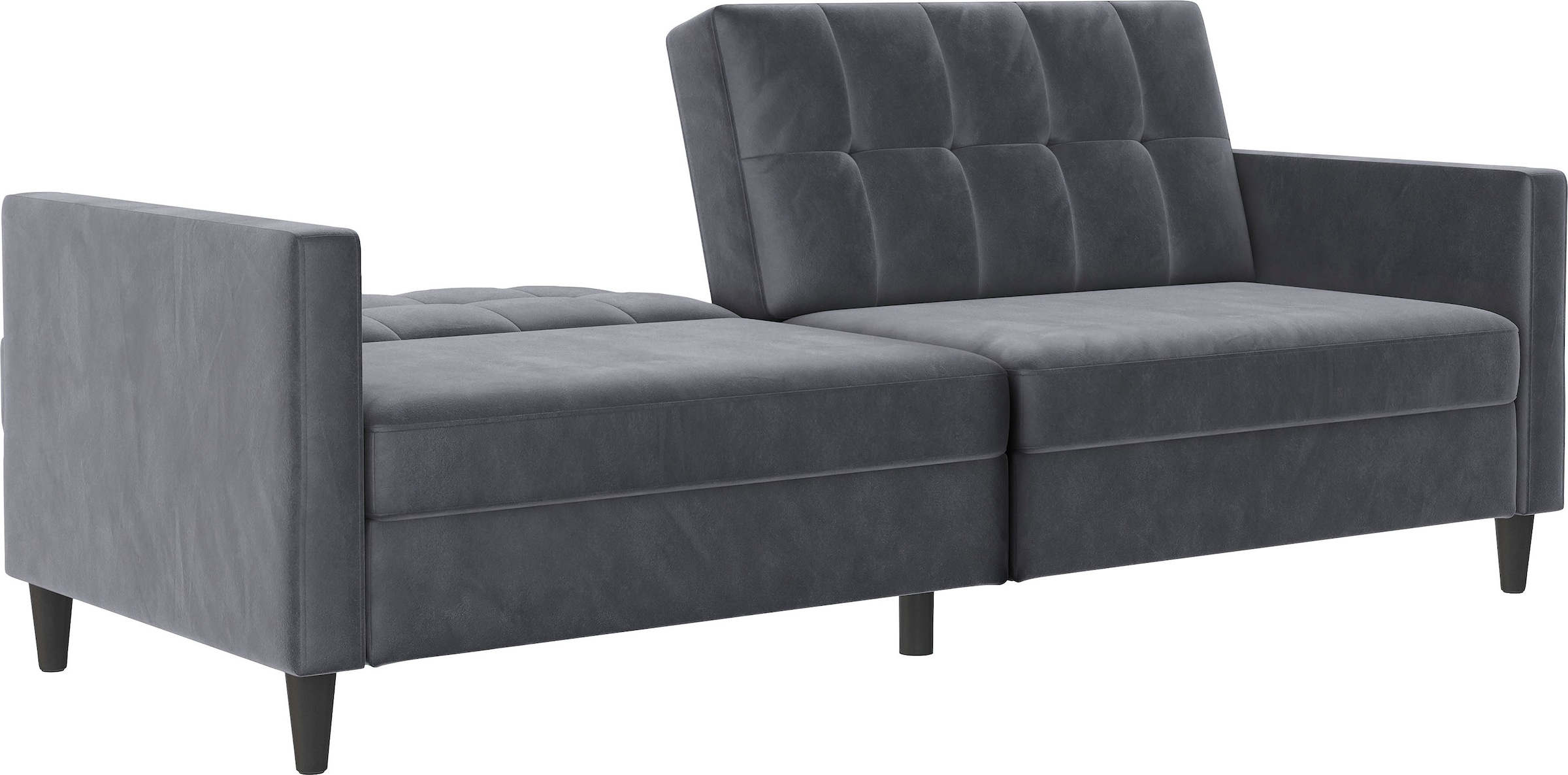 Dorel Home 3-Sitzer »Hartford II« Bettfunktion, Rückenlehne 2-teilig, 3-fach verstellbar, Sitzhöhe 43 cm