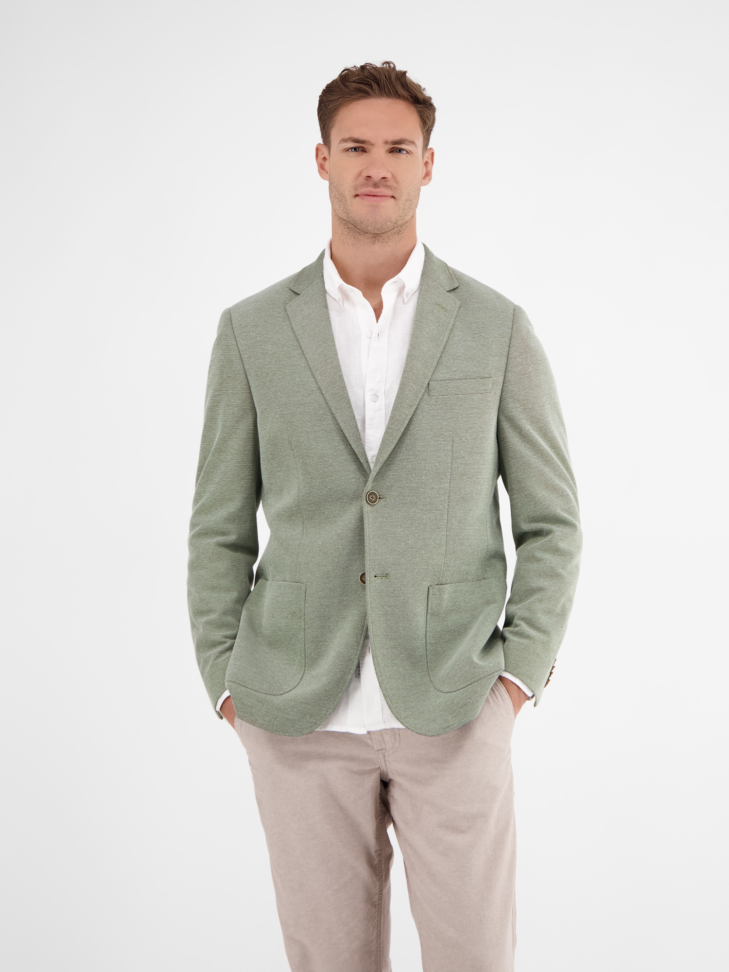 LERROS Jerseysakko »Herren Jersey Blazer«