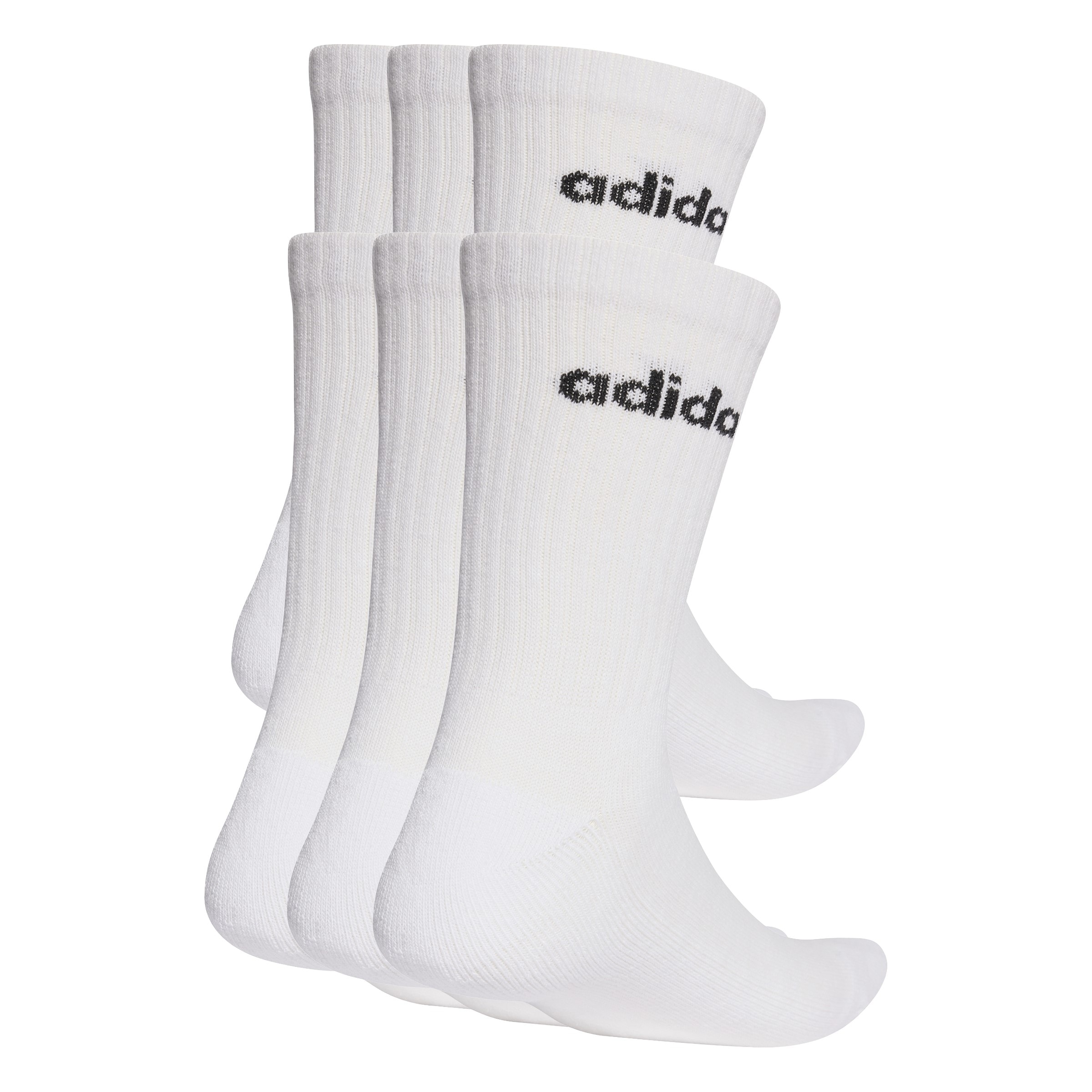 adidas Performance Veste fonctionnelle »LINEAR GEPOLSTERTE CREW IM 6ER-PACK« 6 Couple tlg.