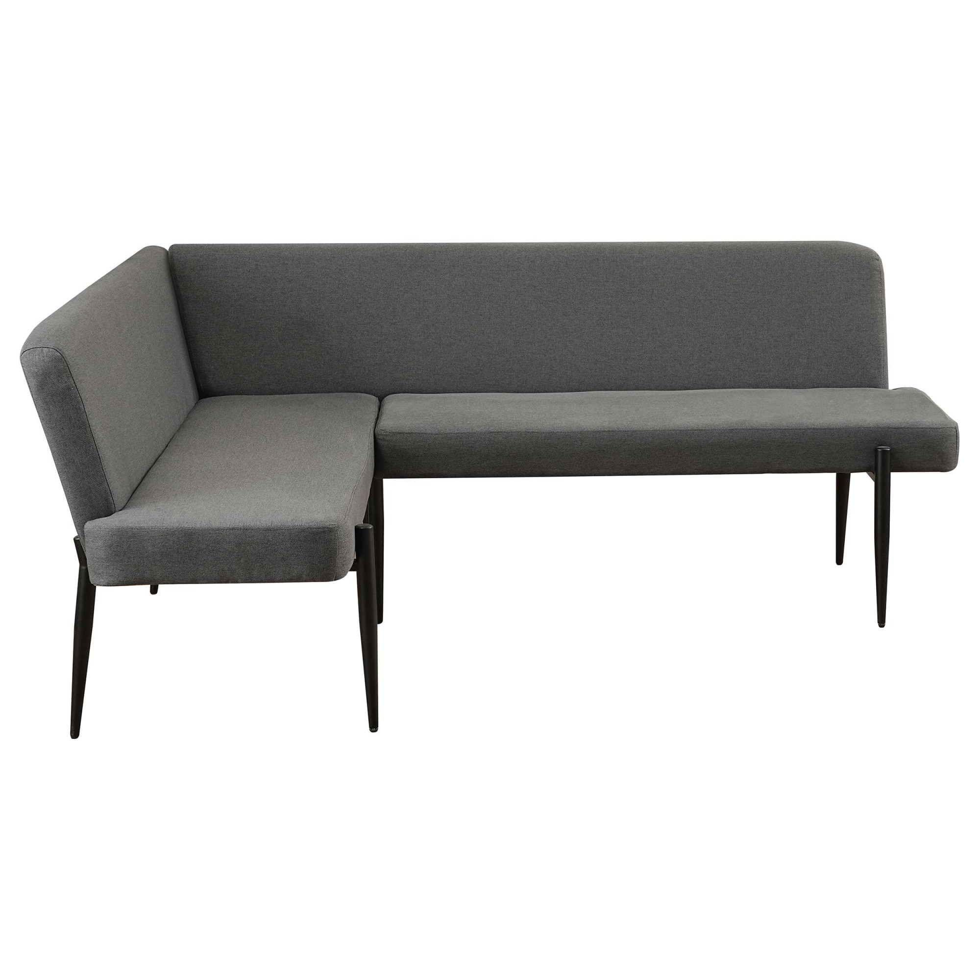 GOODproduct Eckbank »Frida« Federkern, pflegeleichtem Velours oder Webstoff Bezug, Breite 210 cm