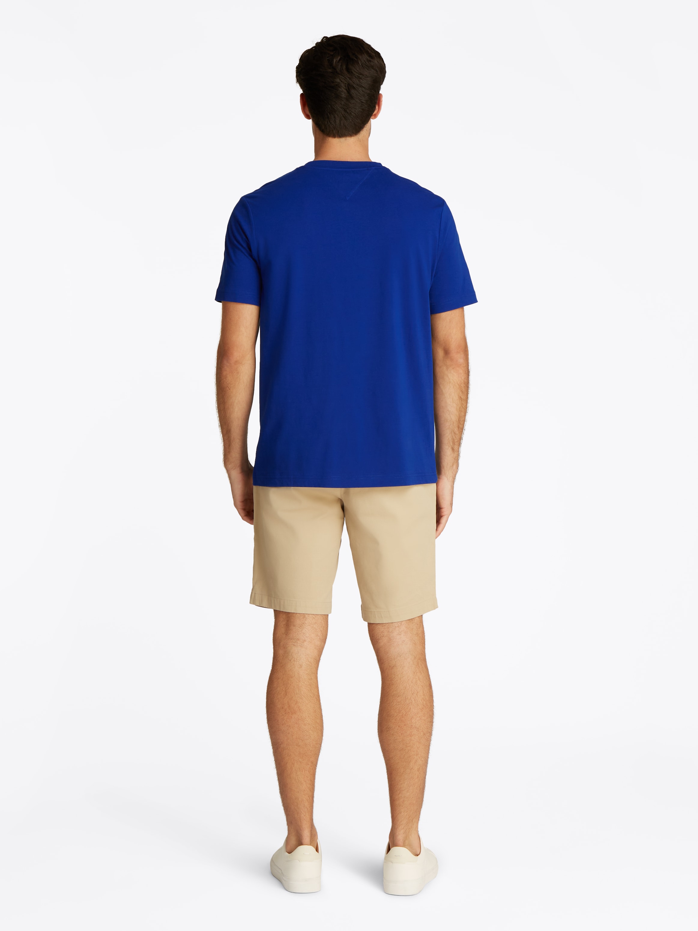 Tommy Hilfiger T-Shirt »HILFIGER CENTER STACK TEE«, mit grossem Schriftprint