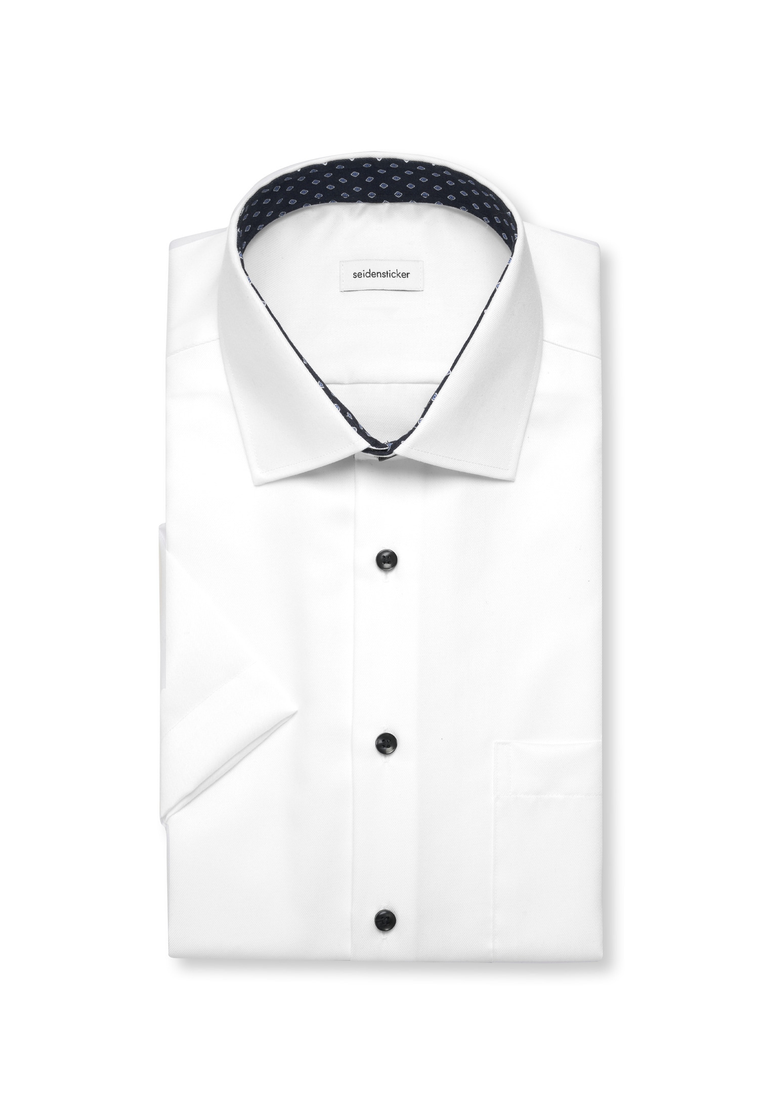 seidensticker Chemise d'affaires »Regular« Regular 1/2 Kentkragen Uni