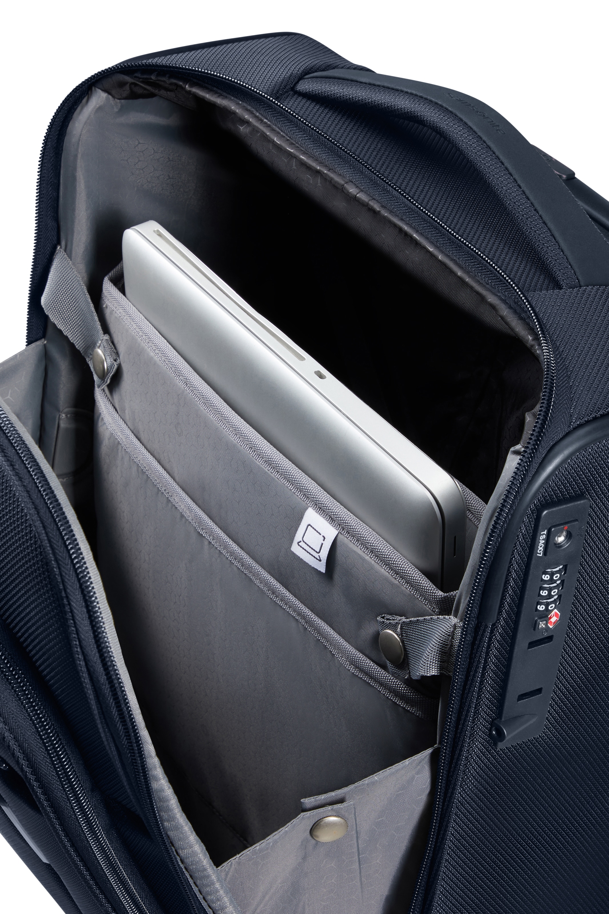 Samsonite Weichgepäck-Trolley »RESPARK 45 cm« 29 l 2 Rollen mit Laptopfach, mit Packgurt und Reissverschlussfach