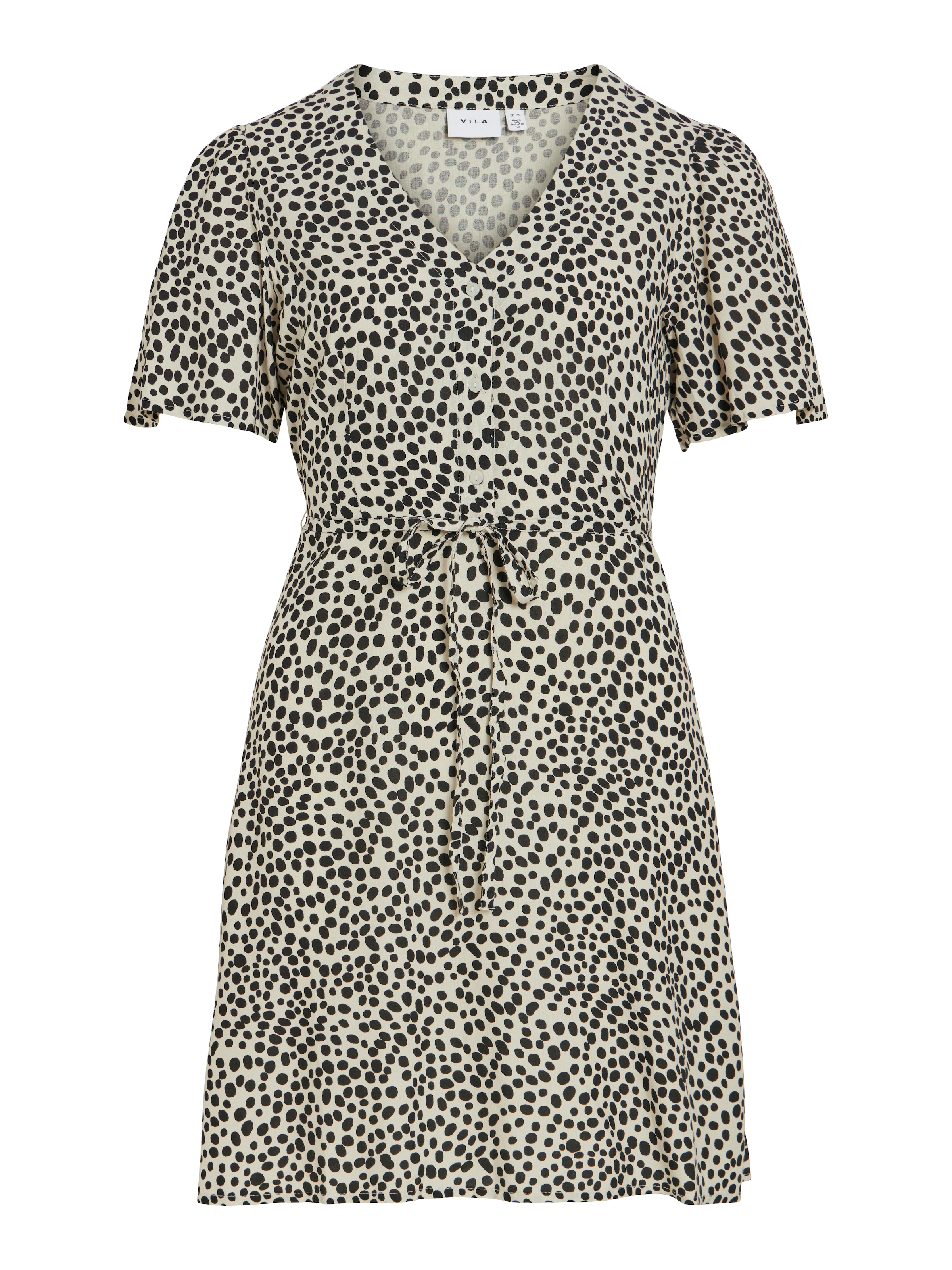 Vila Mini-robe »VIGRACE V-NECK S/S SHORT DRESS - NOOS« robe d'été,