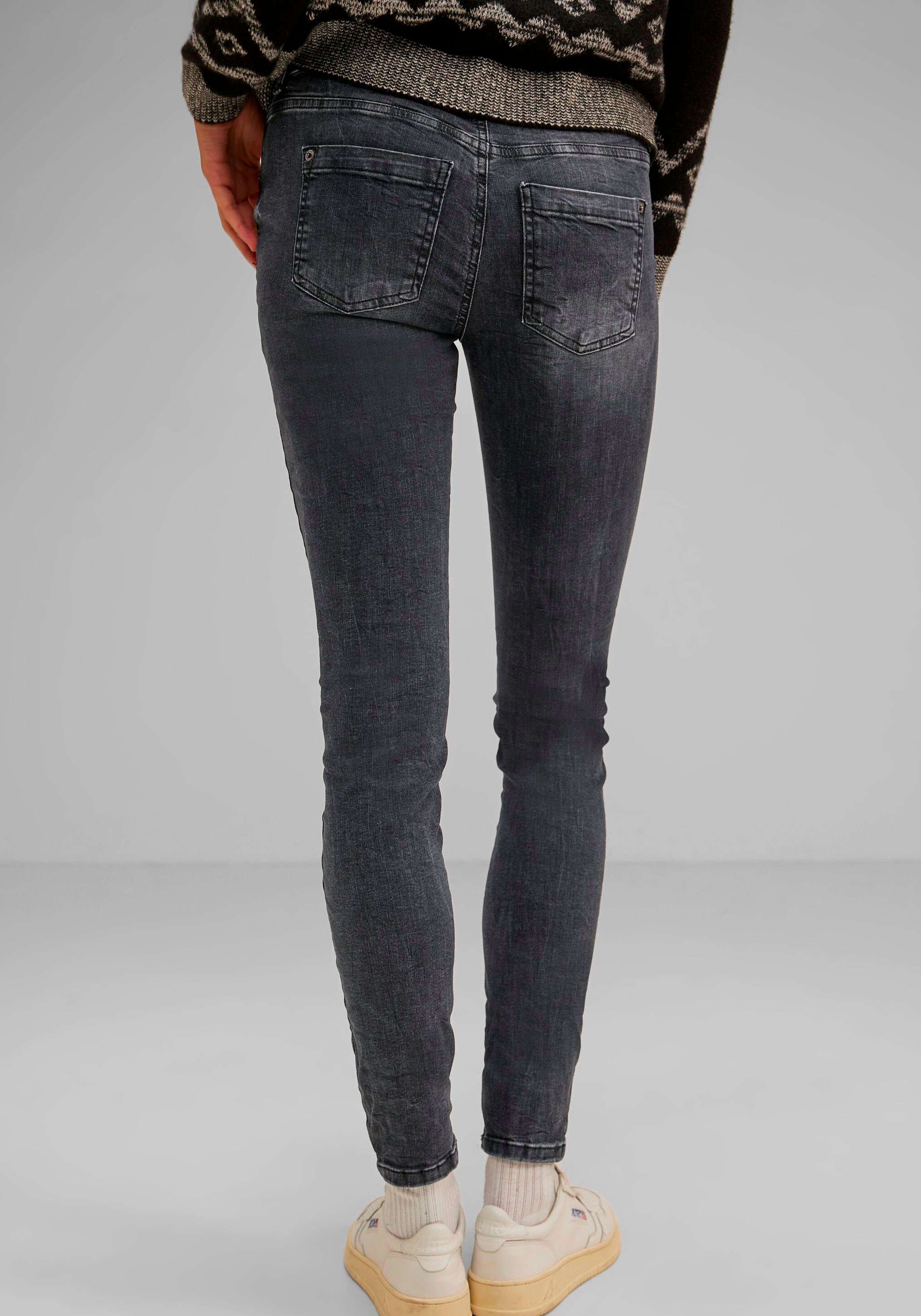 STREET ONE Skinny-fit-Jeans, mit schmalem Bein