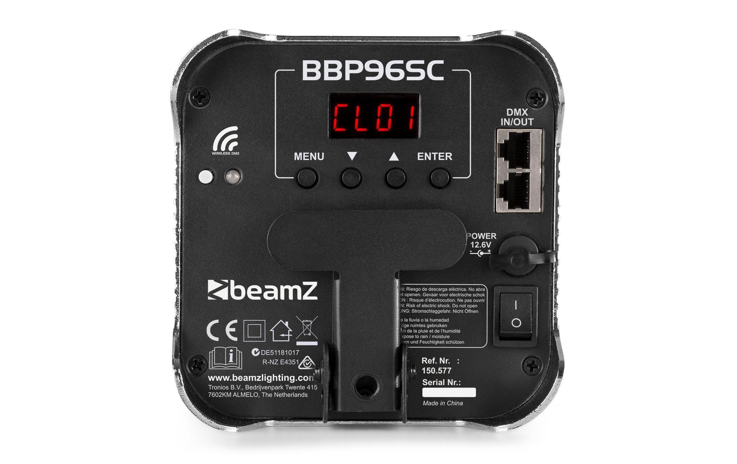 BeamZ Discolicht »BBP96SC Uplight Par«
