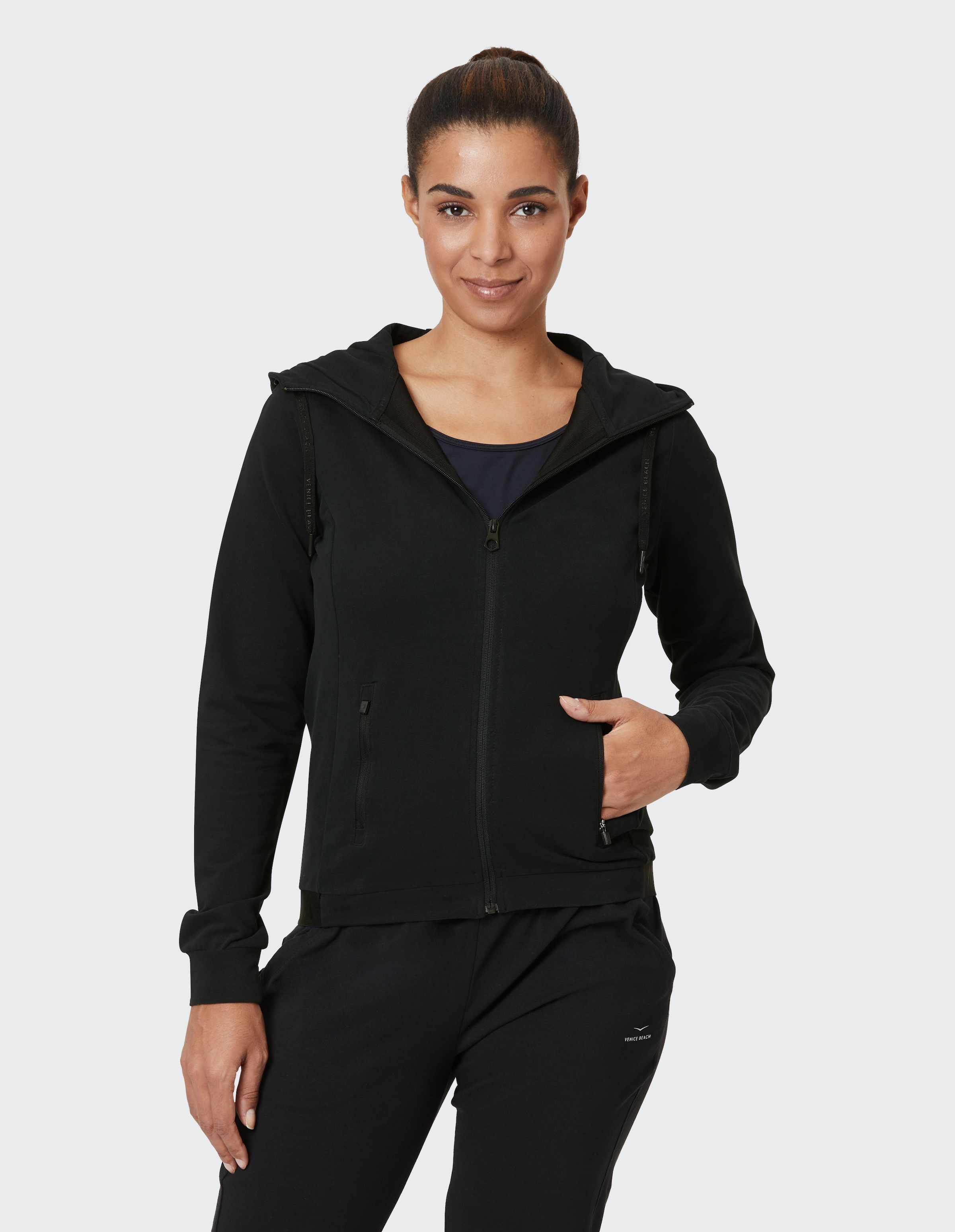 Image of Venice Beach Kapuzensweatjacke "KIRSTY"