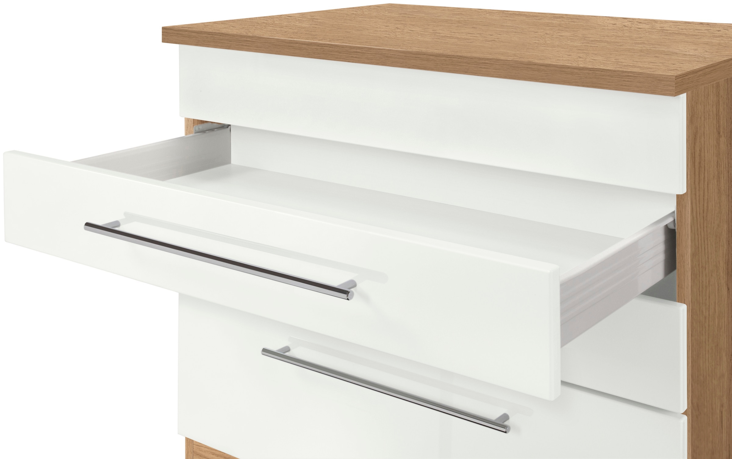 KOCHSTATION Kitchenette »KS-Wien« largeur 340 cm, au choix avec appareils électriques et induction