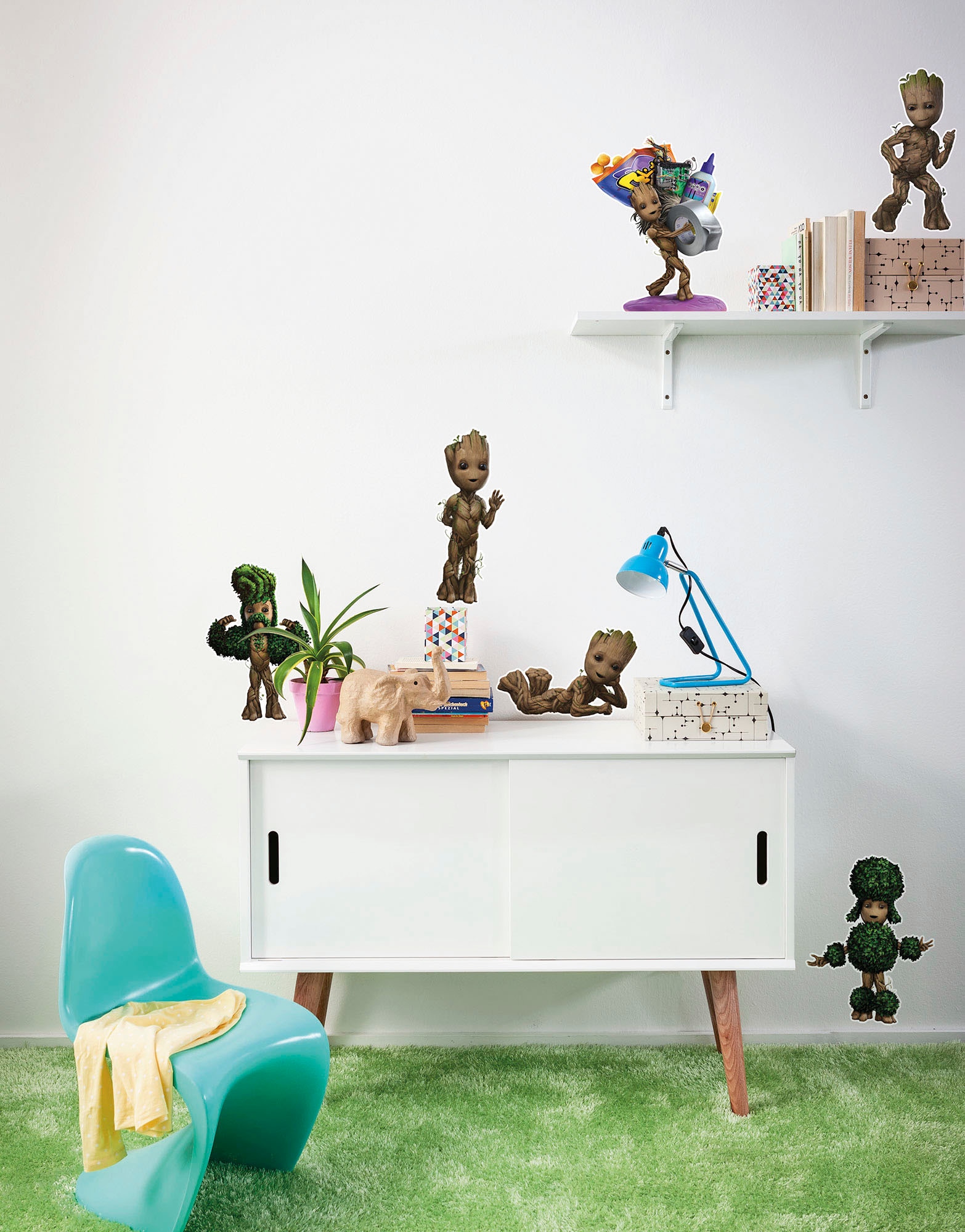 Image of Komar Wandtattoo "I am Groot - Grösse 50 x 70 cm" selbstklebend, Wandsticker, Kinderzimmer