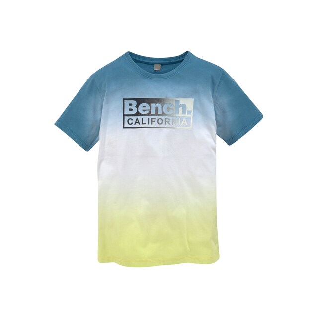 Bench. T-Shirt »mit Farbverlauf und Druck« versandkostenfrei auf