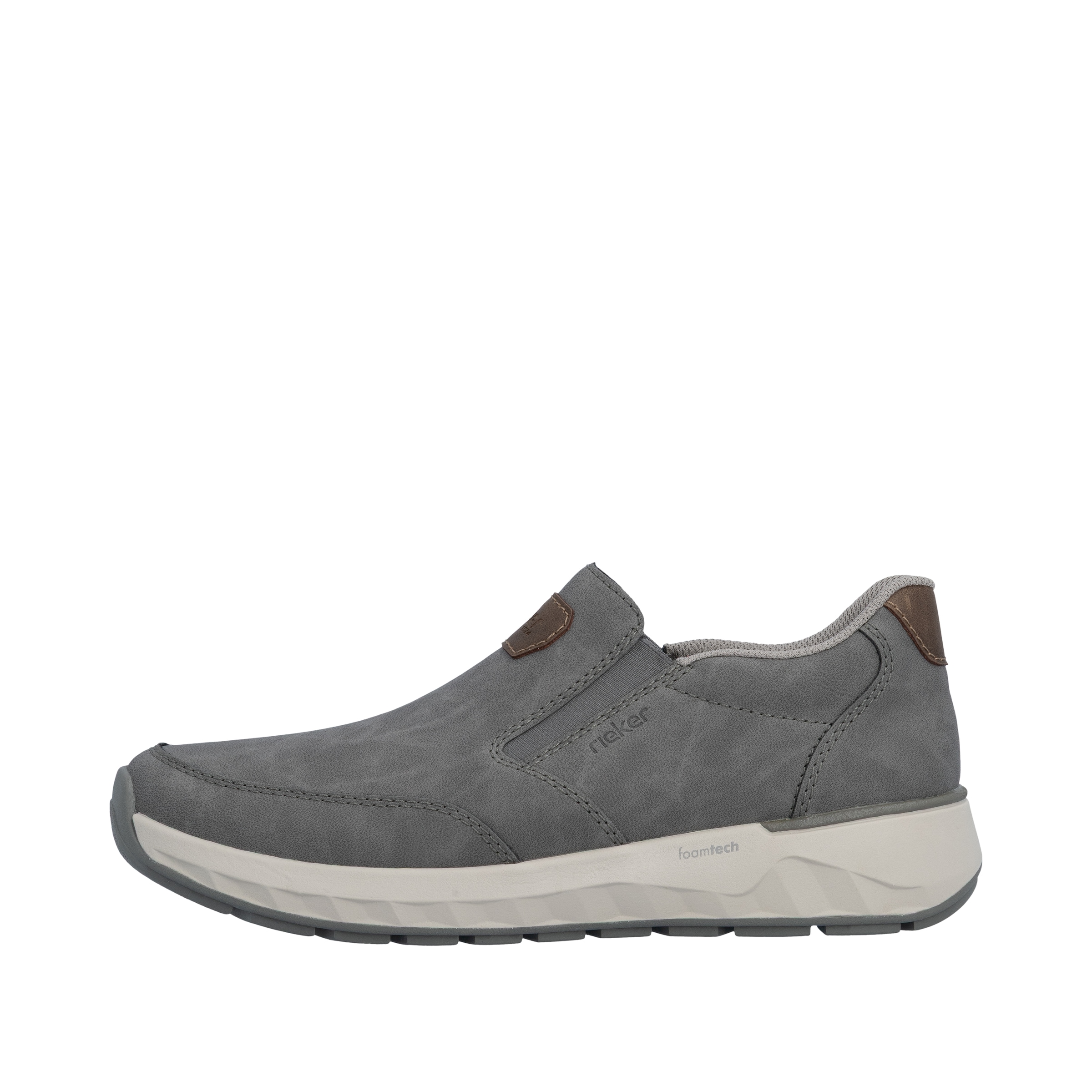 Rieker Slip-On Sneaker  Slipper, Schlupfschuh, Freizeitsneaker, Halbschuh mit Stretcheinsätze
