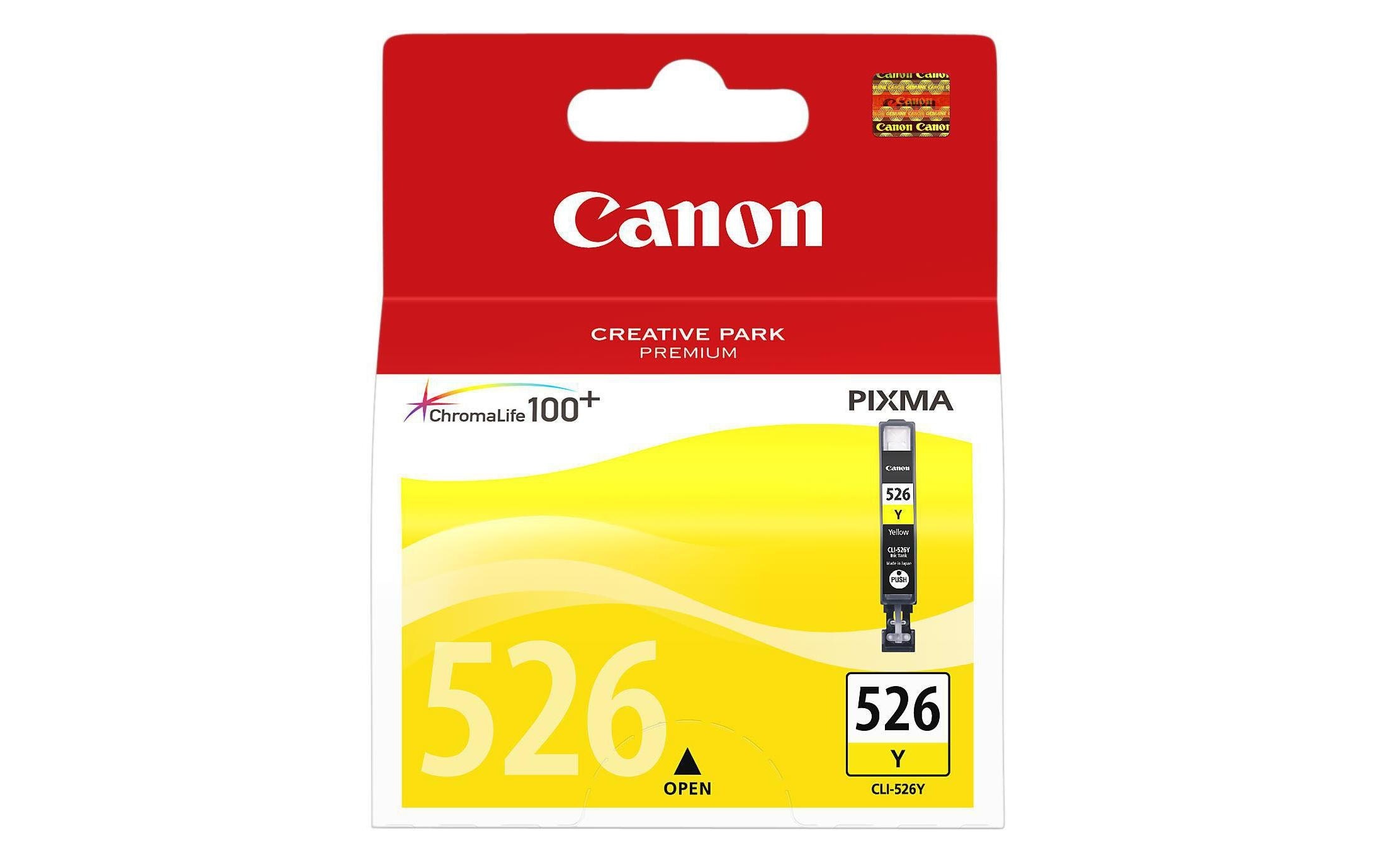Canon Tintenpatrone »CLI-526Y Yellow«, (1 St.)