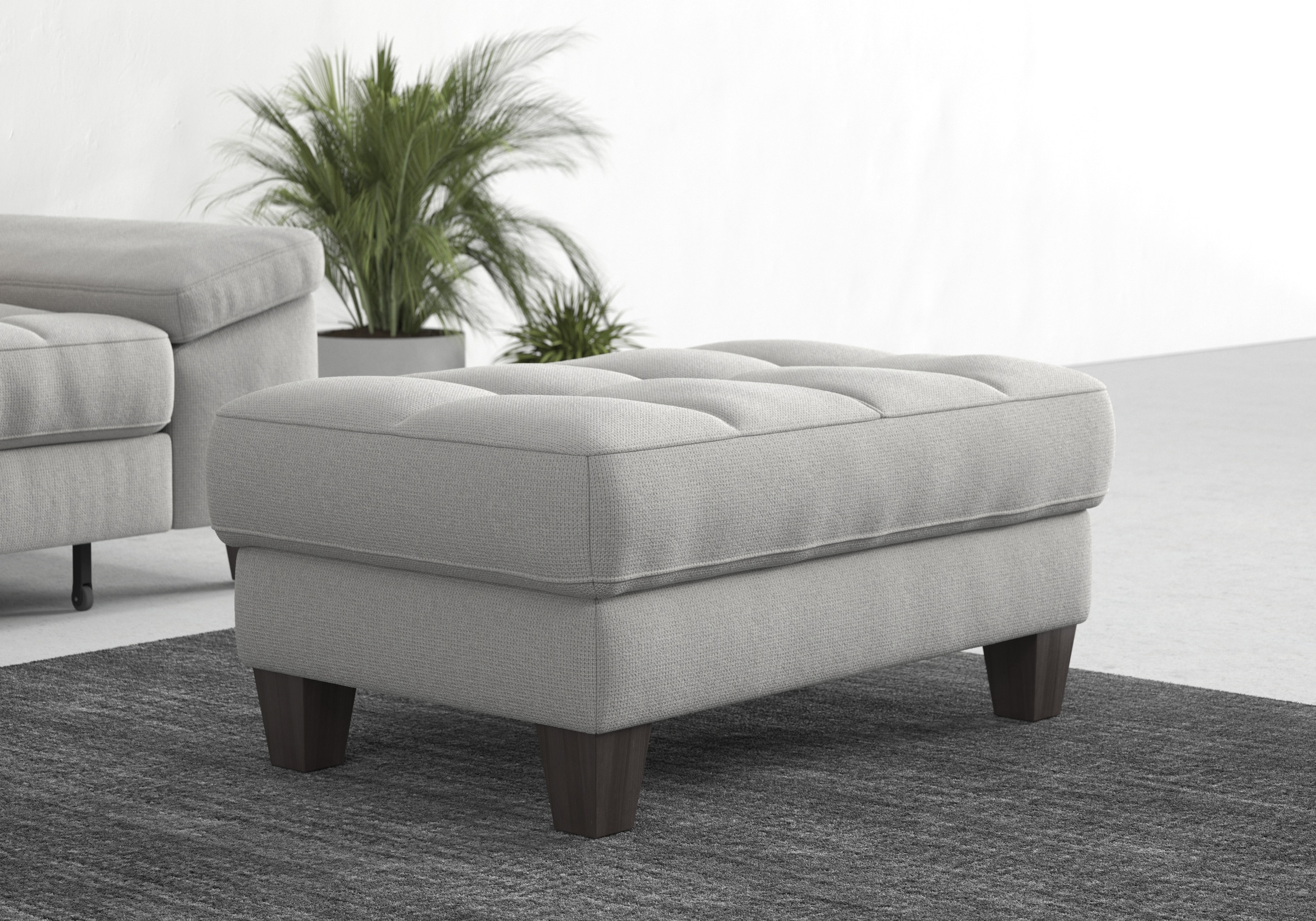 sit&more Stauraumhocker »Westham«, wahlewise mit/ohne Federkern