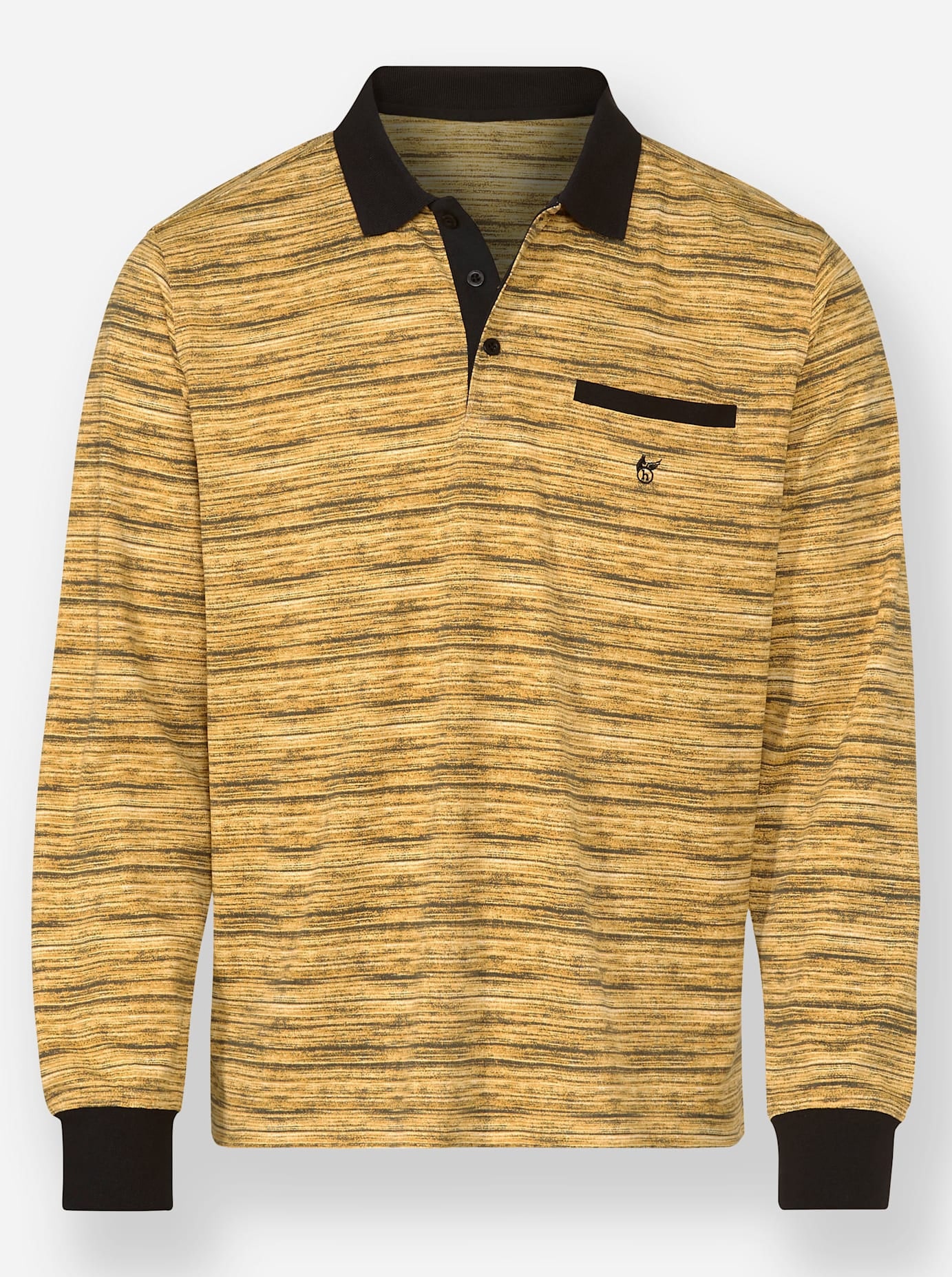 Hajo Poloshirt »Langarm-Poloshirt«, (1 tlg.)