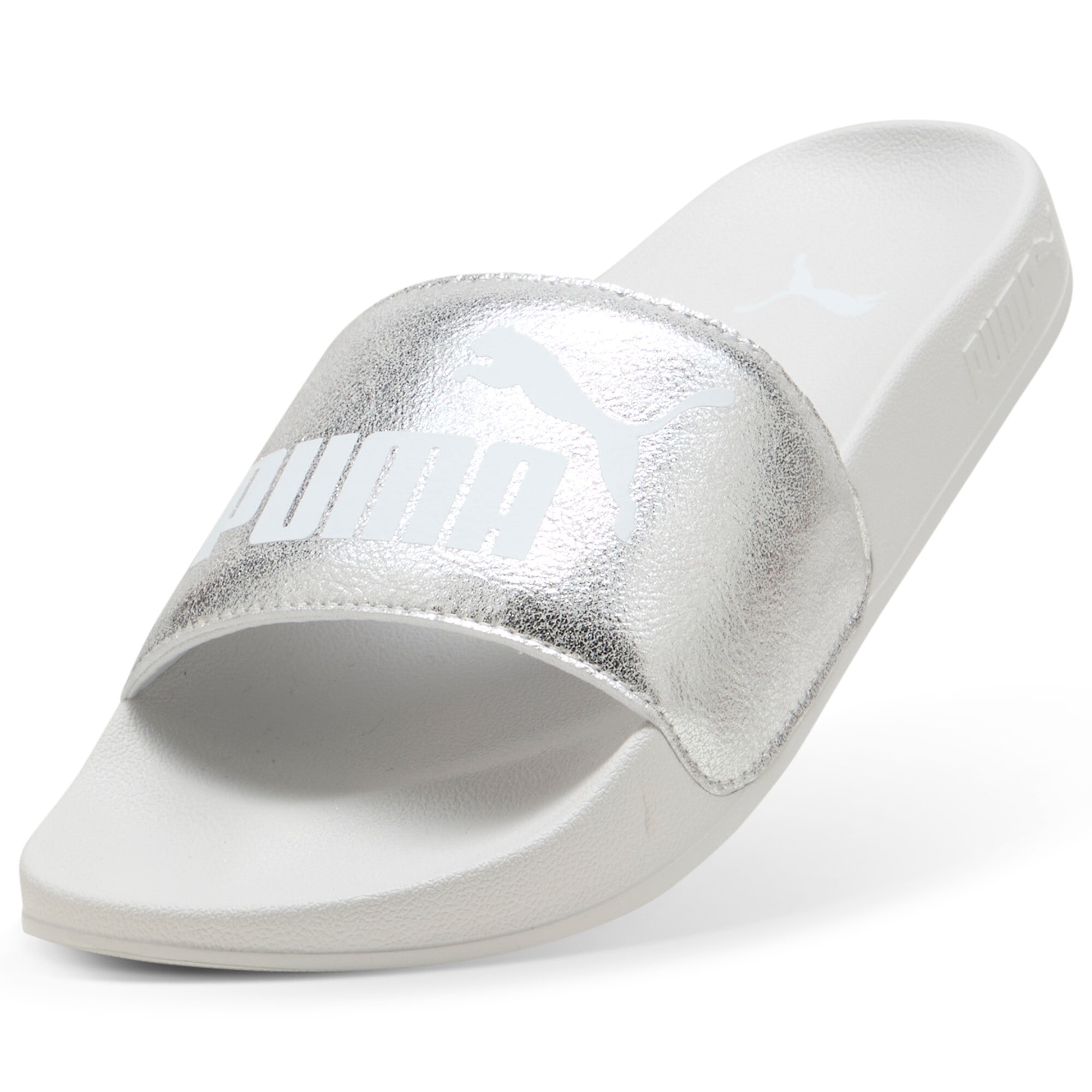 PUMA Sandale de bain »LEADCAT 2.0 METALLIC WHISPER«  bedruckte Optik, ohne Verschluss, leicht profilierte Laufsohle