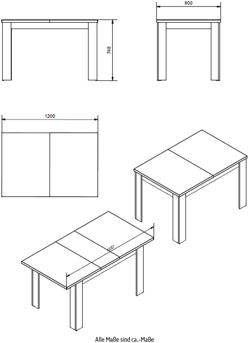 INOSIGN Esstisch »DT«