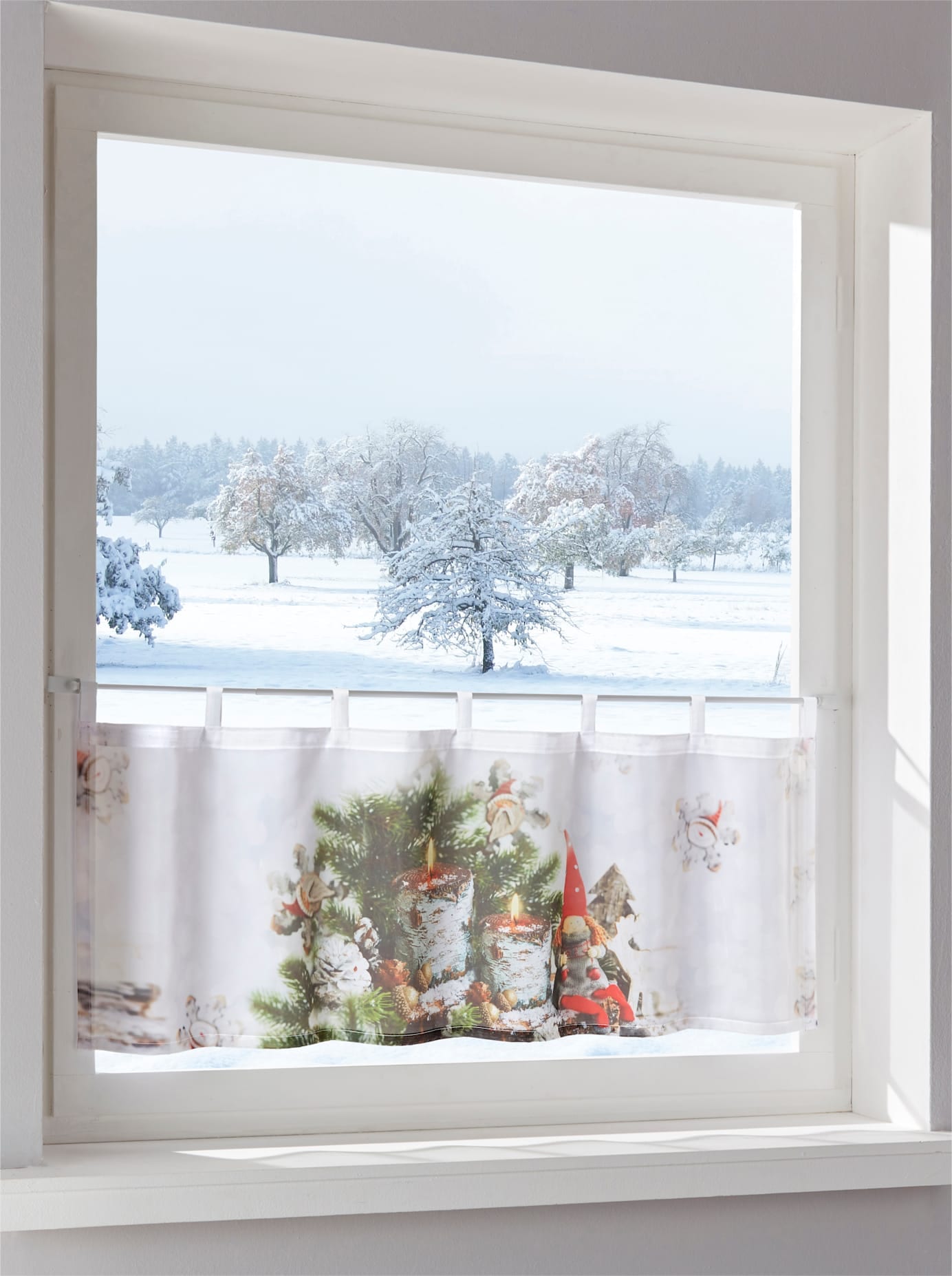 Image of heine home Querbehang Schlaufen 1 Stk. tlg.