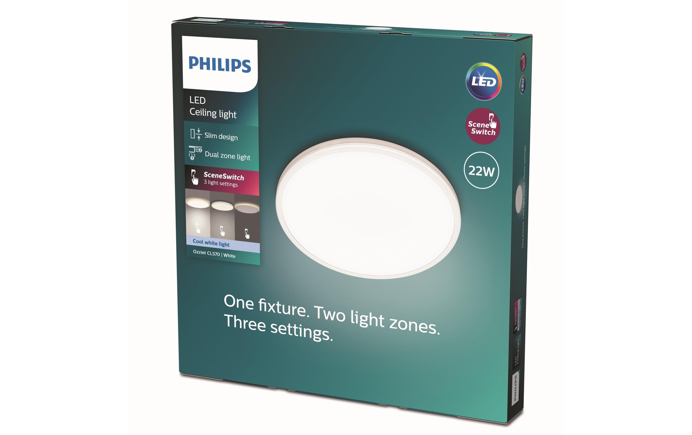 Philips Deckenleuchte »Ozziet CL570«, 1 flammig