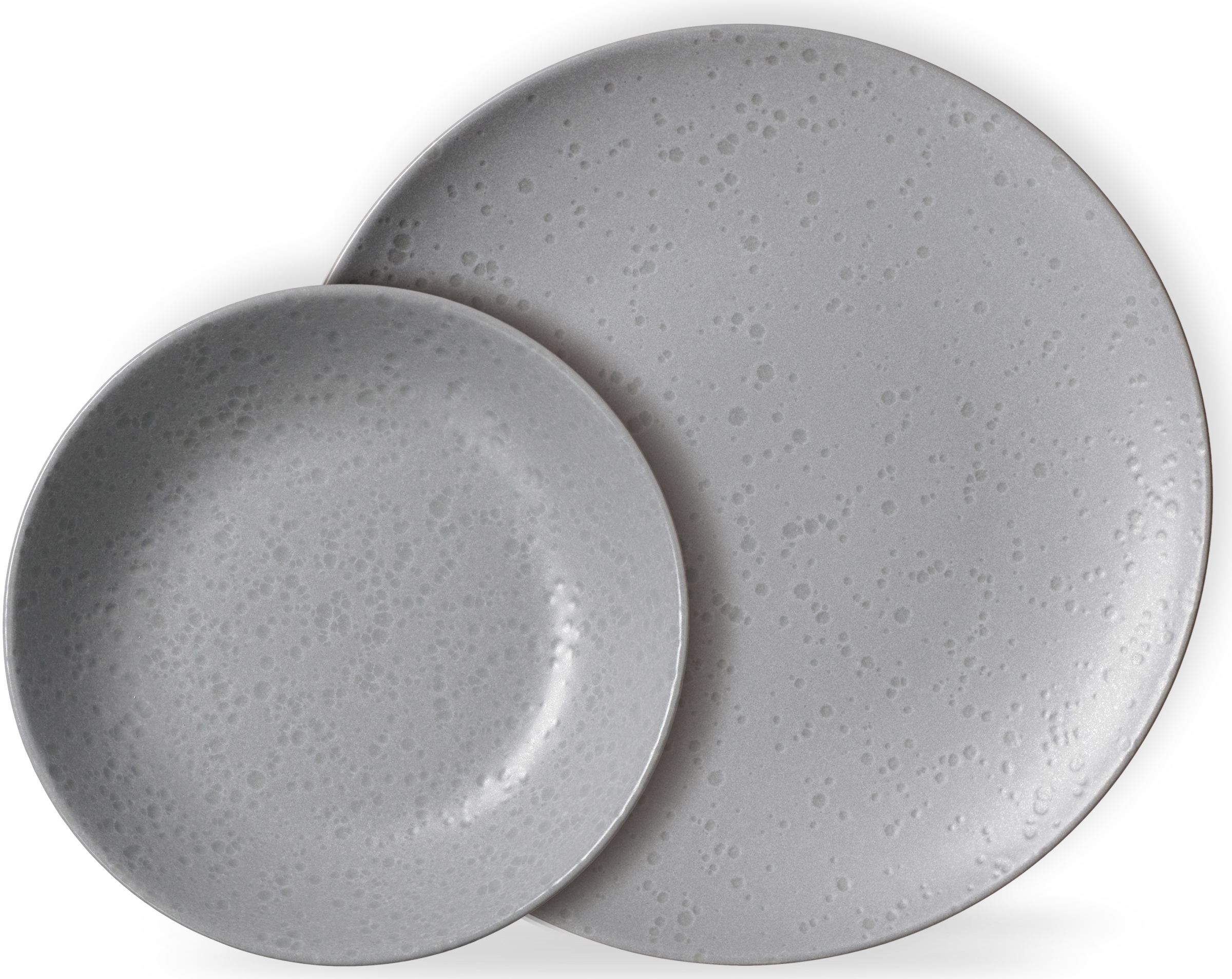 Ritzenhoff & Breker Tafelservice »Teller Set, Geschirr-Set Kitwe«, (Set, 8 tlg., 4 Speiseteller (28 cm Ø), 4 Suppenschalen (20 cm Ø, 5 cm hoch), Reaktivglasur, jedes Stück ein Unikat, 8 Teile, für 4 Personen