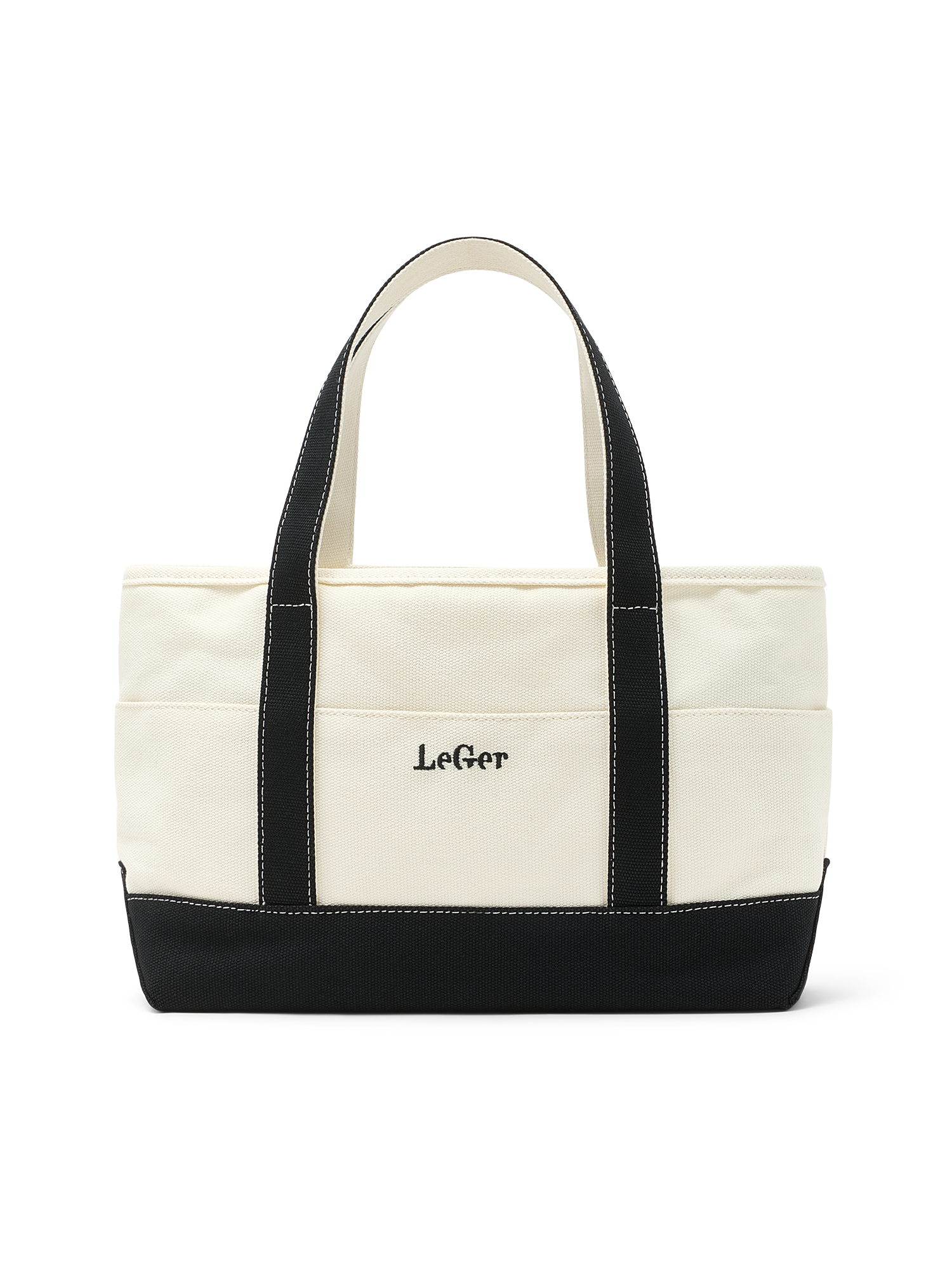 Image of LeGer Shopper "Sheila Bag" Damen Tragetasche mit Kontrastbesatz