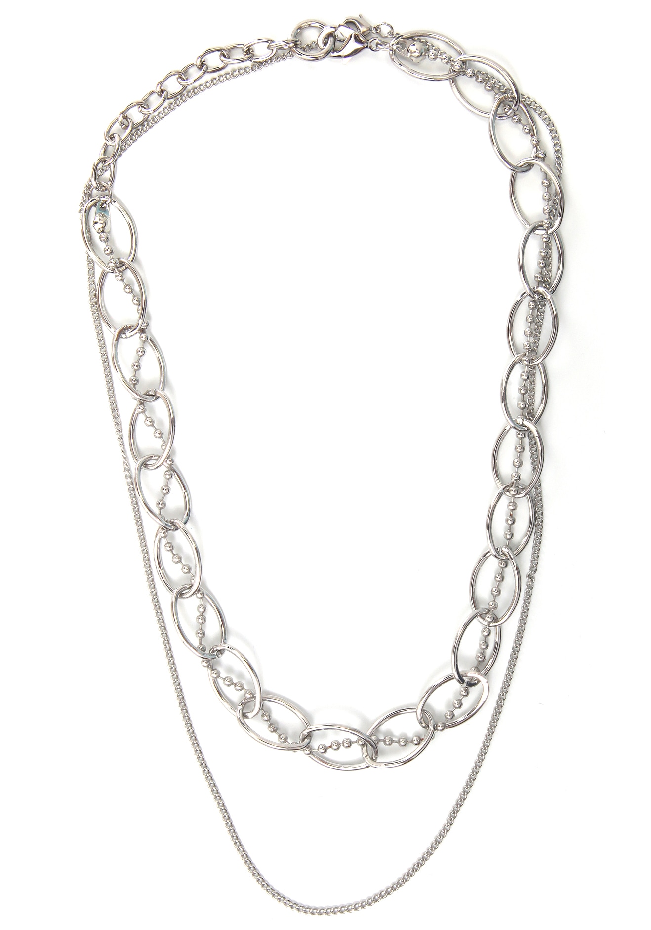 Image of J.Jayz Ketten-Set »mehrreihig, einzeln tragbar, oval«, (Set, 2 tlg.) bei Ackermann Versand Schweiz