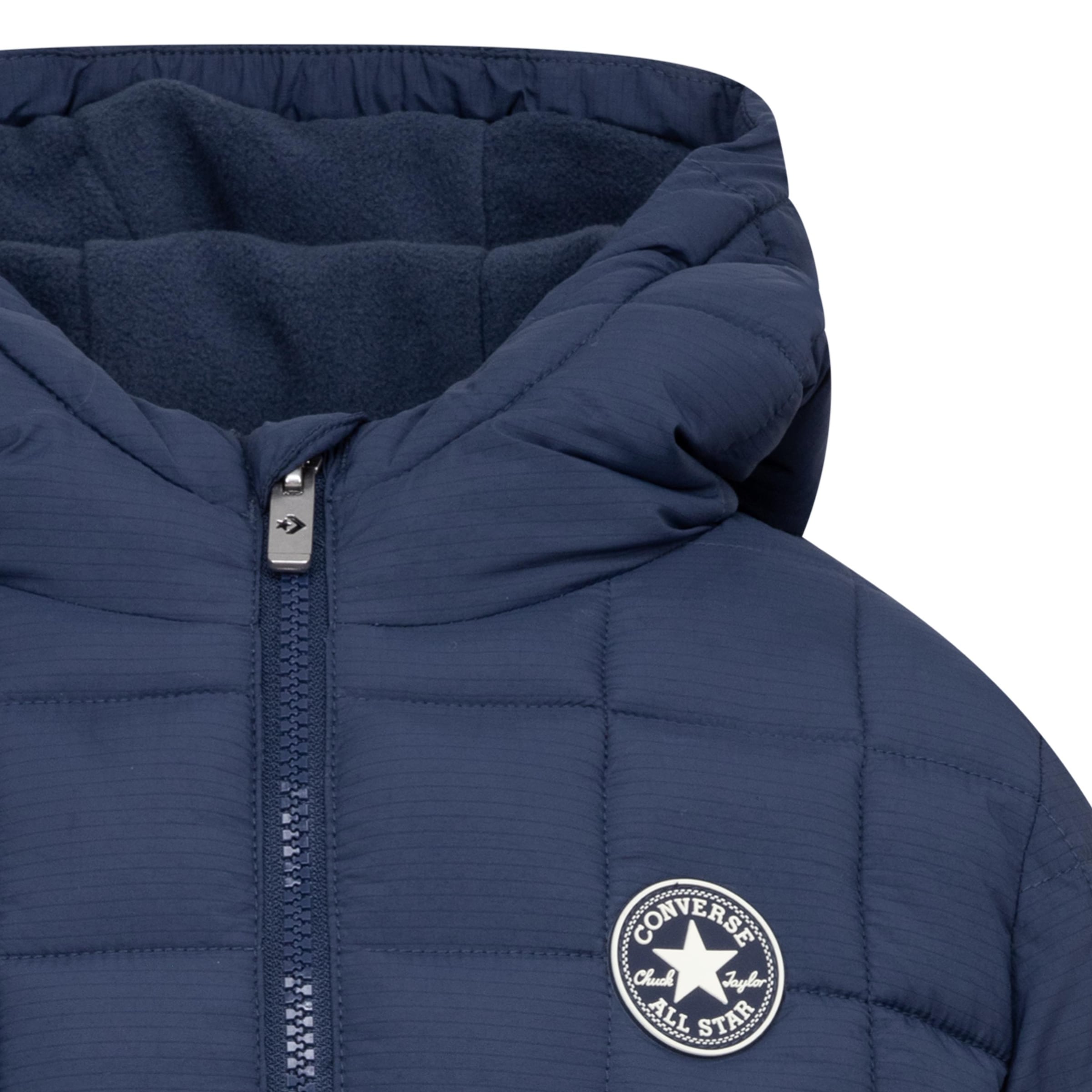 Converse Steppjacke, mit Kapuze