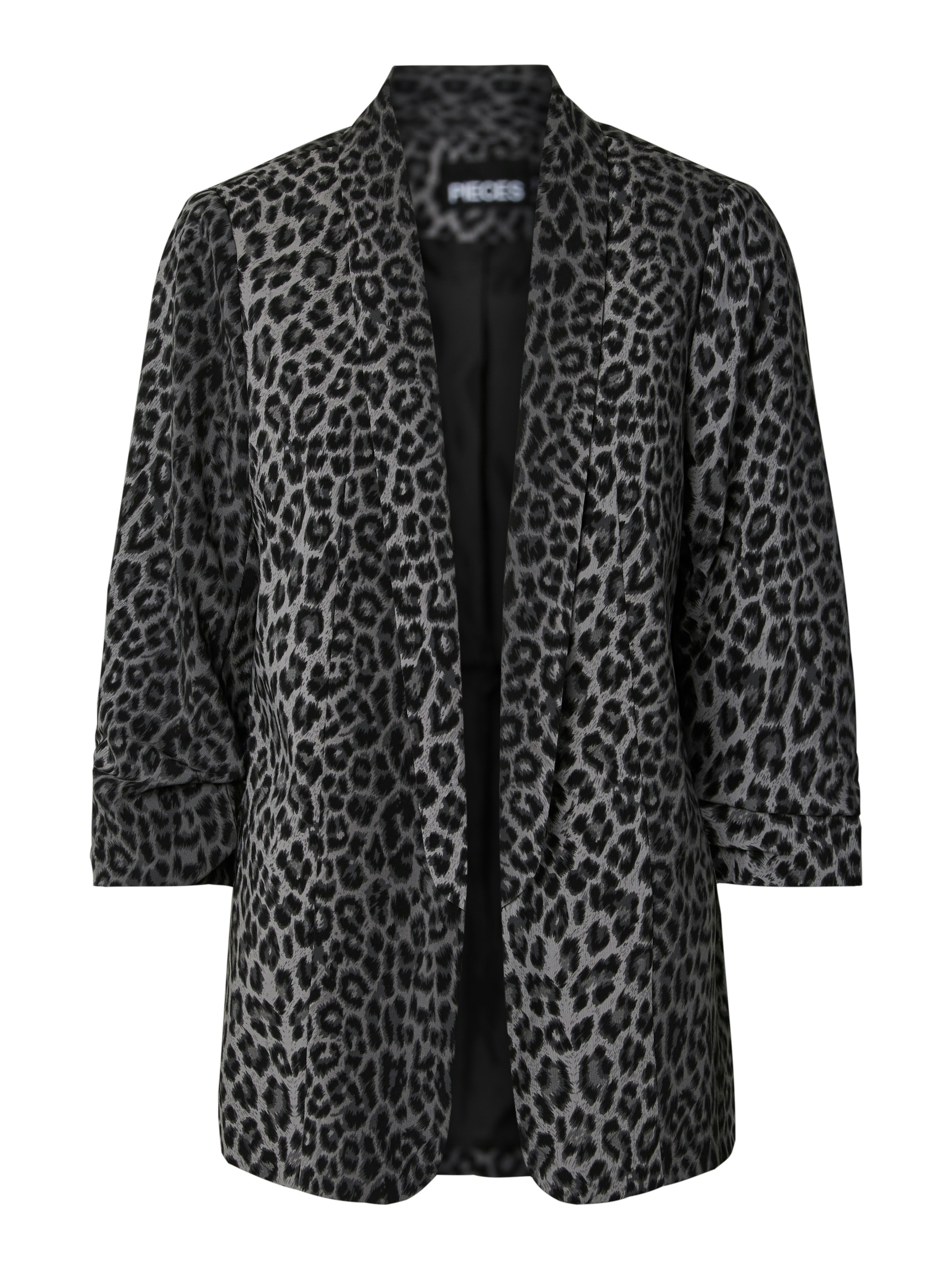 pieces Blusenblazer »PCBOSELLA 3/4 PRINTED BLAZER NOOS«, mit 3/4 Ärmel