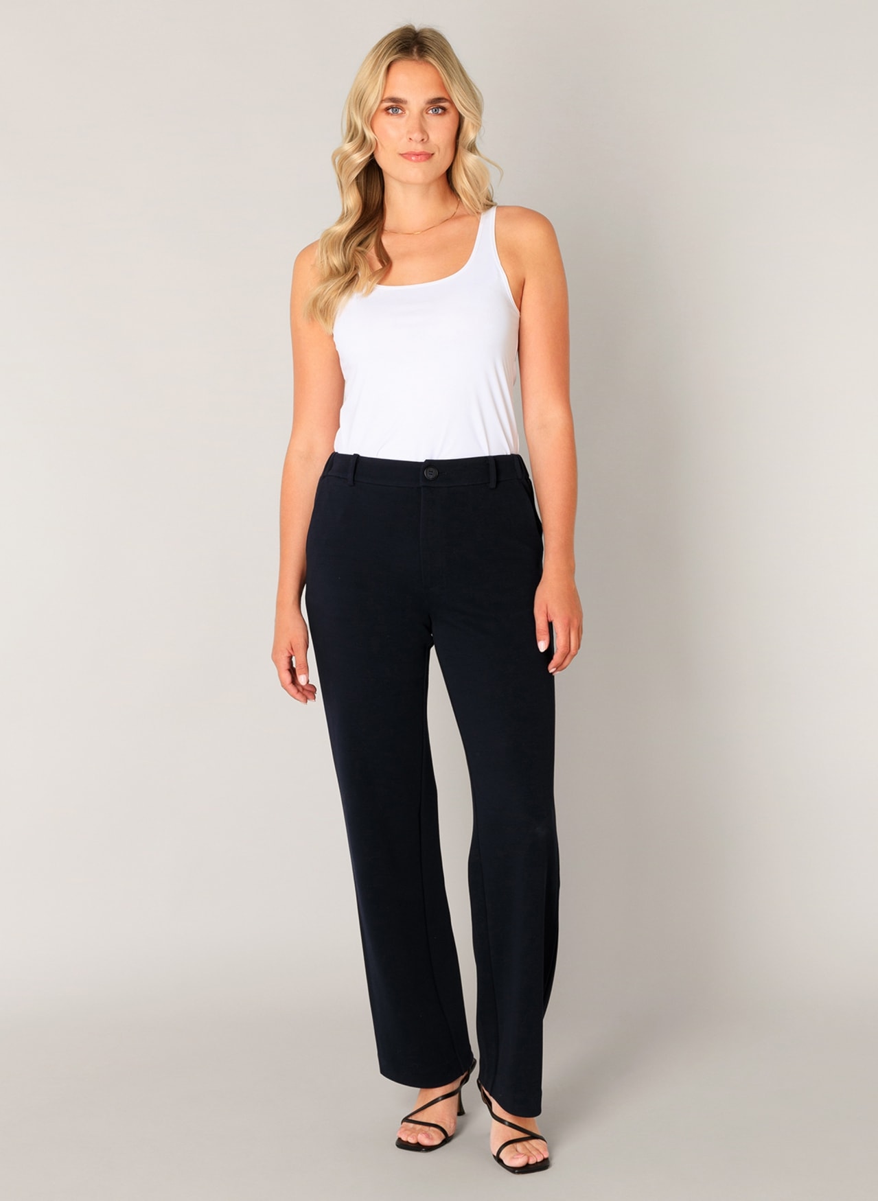 Base Level Pantalon en tissu »Yorin«  mit Stretch