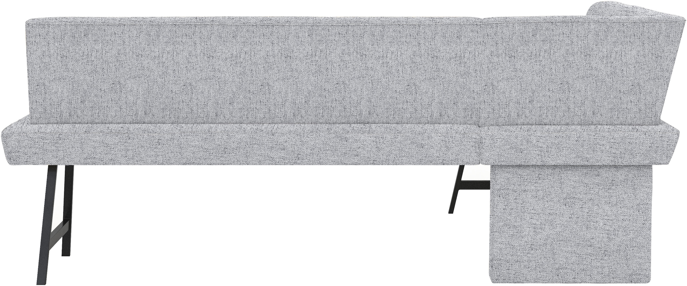 Home affaire Ensemble de bancs d'angle »Sava« Set, 4 cuis tlg. Eckbank mit Wellenfederung im Sitz, Tisch Massiv Eiche