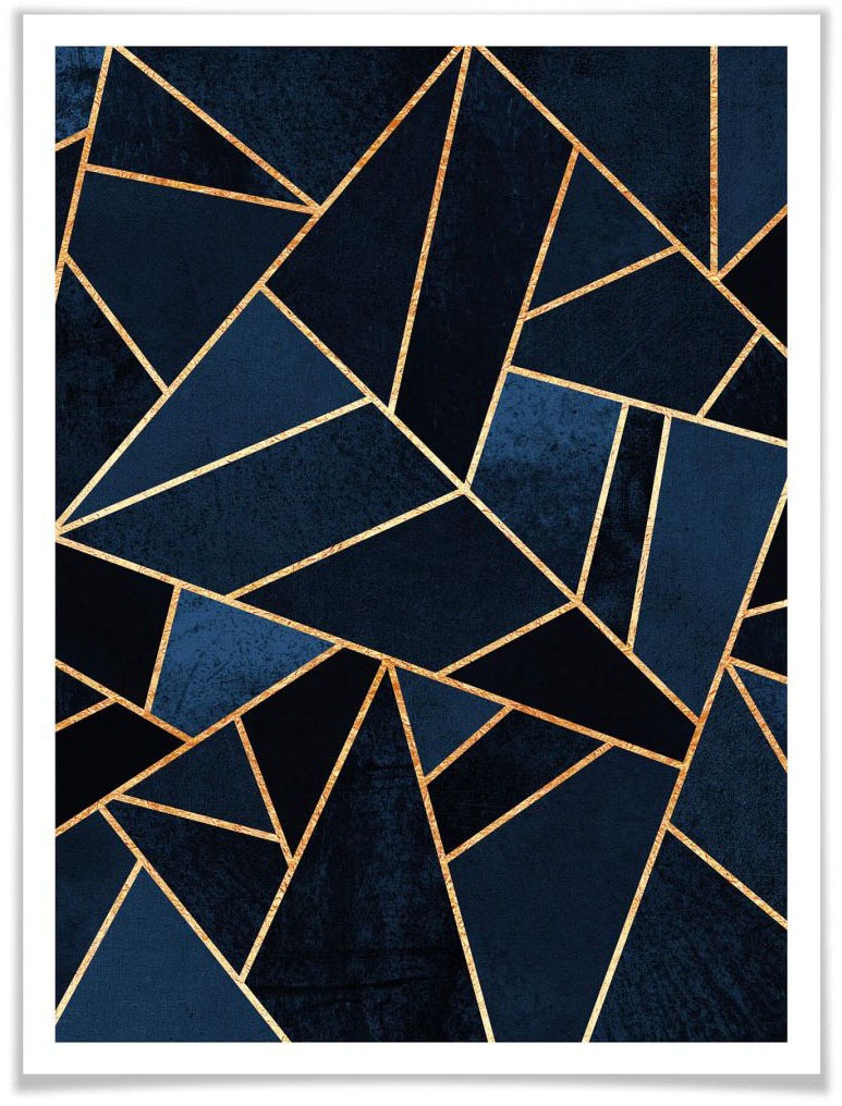 Image of Wall-Art Poster »Stein des Ozeans«, Stein, (1 St.) bei Ackermann Versand Schweiz