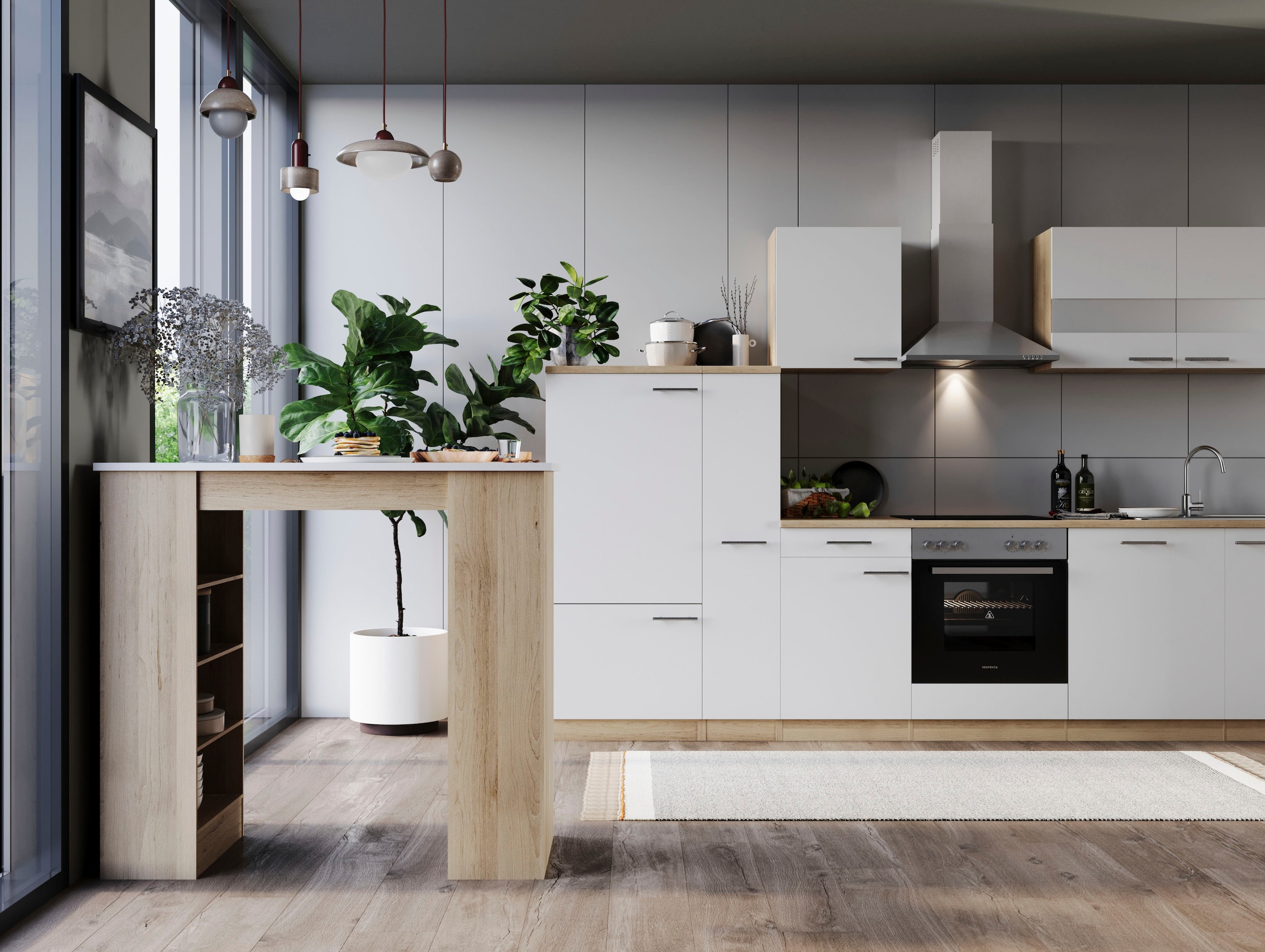 RESPEKTA Table de bar »Merle« Breite 103 cm, Belastbarkeit bis zu 40 kg