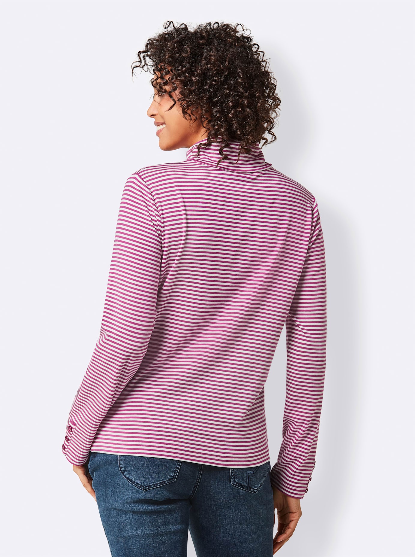 CREATION L PREMIUM Rollkragenshirt »Lyocell-Shirt«, (1 tlg.)