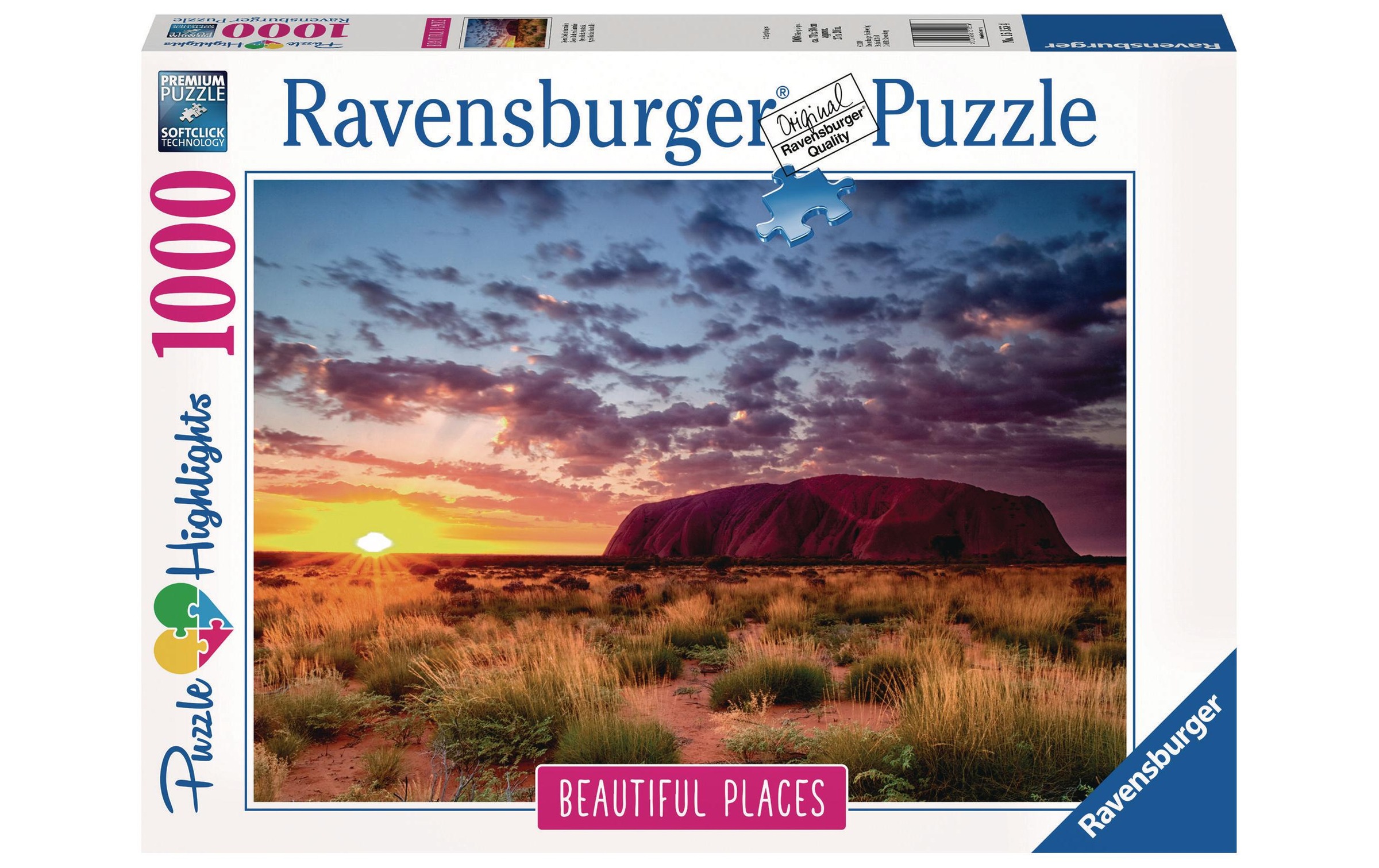 Puzzle »Ayers Rock in Australien«