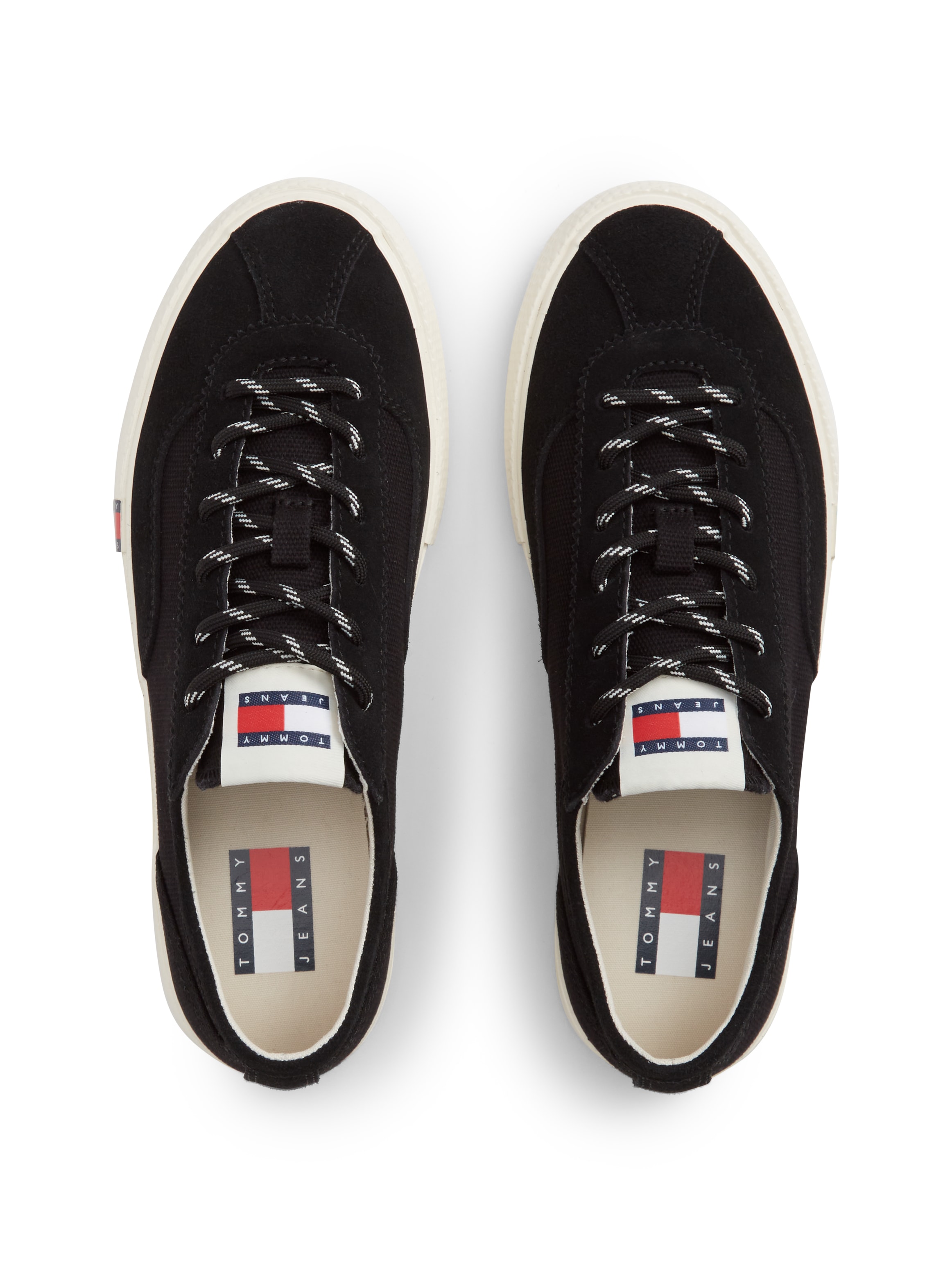Tommy Jeans Sneaker »ARCHIVE Y2K«  Schnürschuh, Halbschuh, Freizeitschuh mit Kontrastbesatz