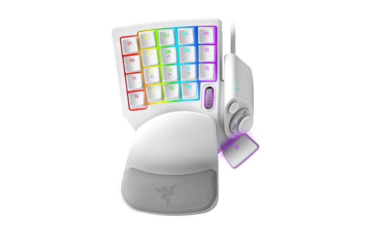 Image of RAZER Gaming-Tastatur "Tartarus Pro Gaming - Mercury" (Ziffernblock)
