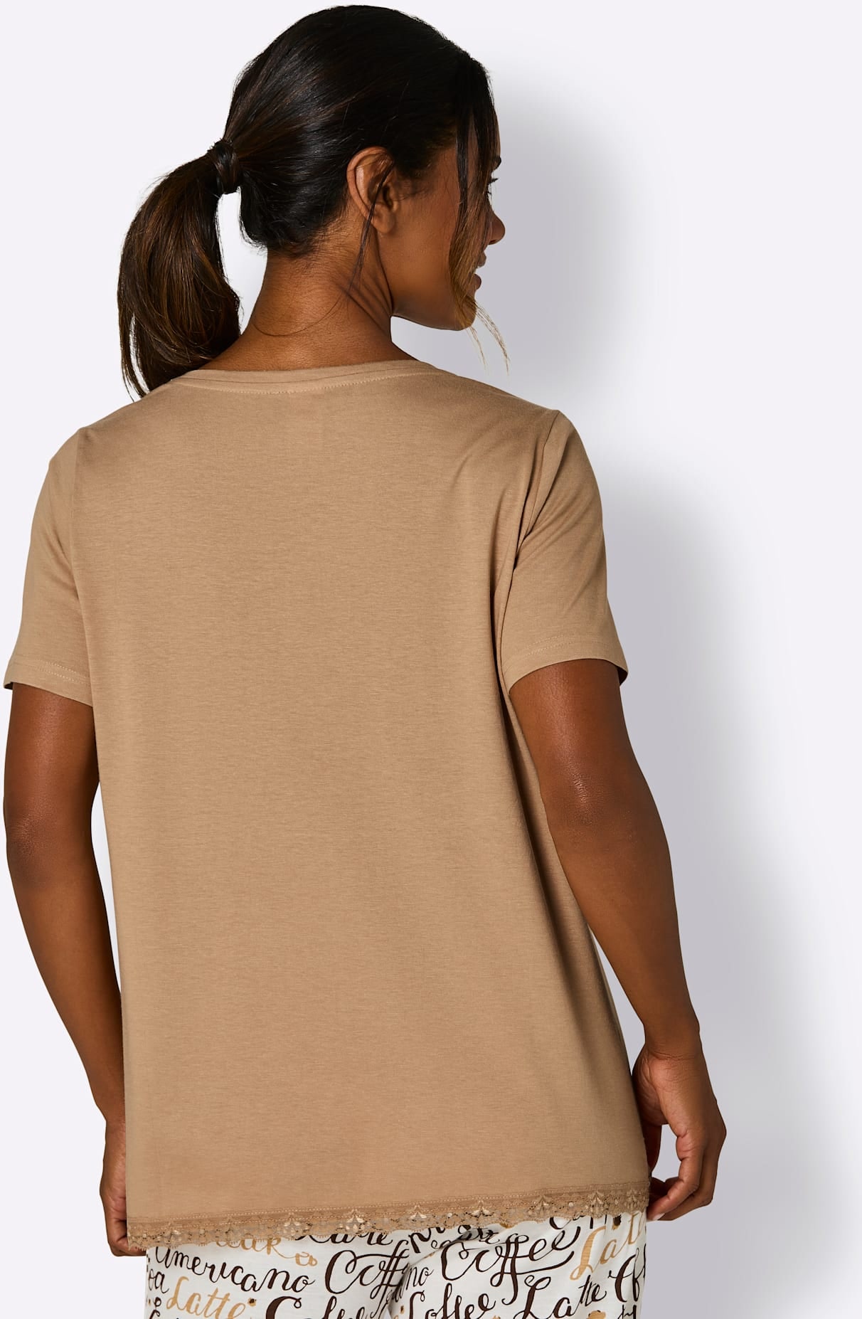 wäschepur Pyjamaoberteil »Schlafanzug-Shirt« 1 tlg.