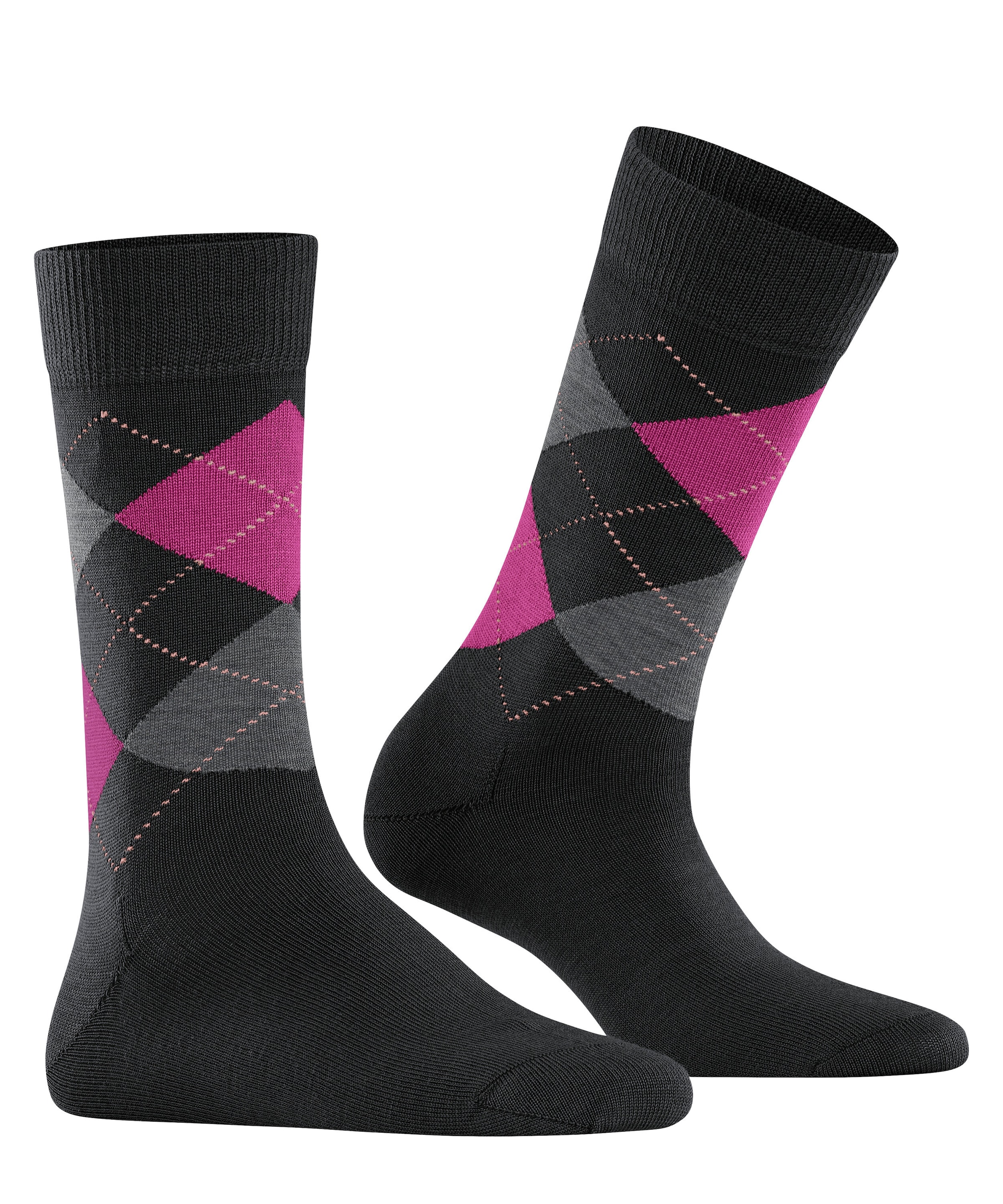 Burlington Chaussettes »Marylebone« taille unique 36-41, mélange laine chaud, motif argyle