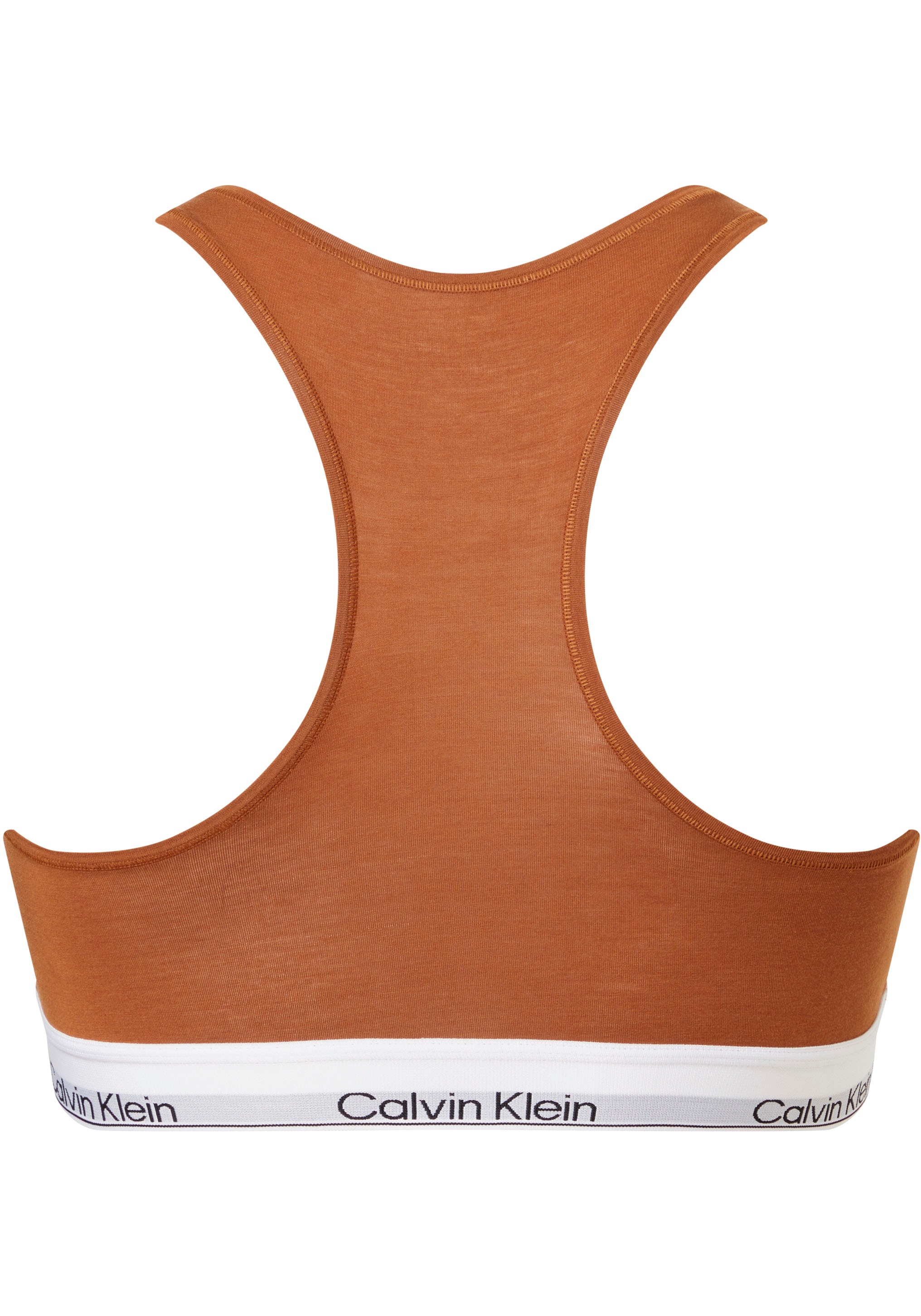 ♕ Calvin Klein Bralette, auf Logodruck Elastik-Unterbrustband versandkostenfrei dem bestellen mit