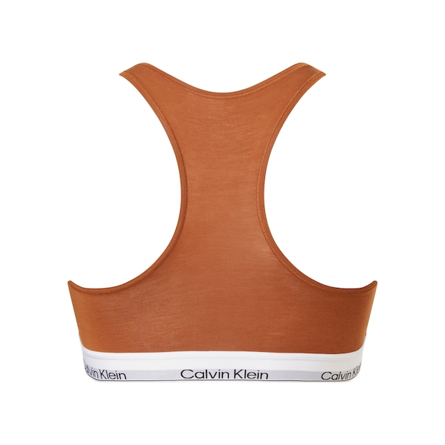 ♕ Calvin Klein Bralette, mit Logodruck auf dem Elastik-Unterbrustband  versandkostenfrei bestellen