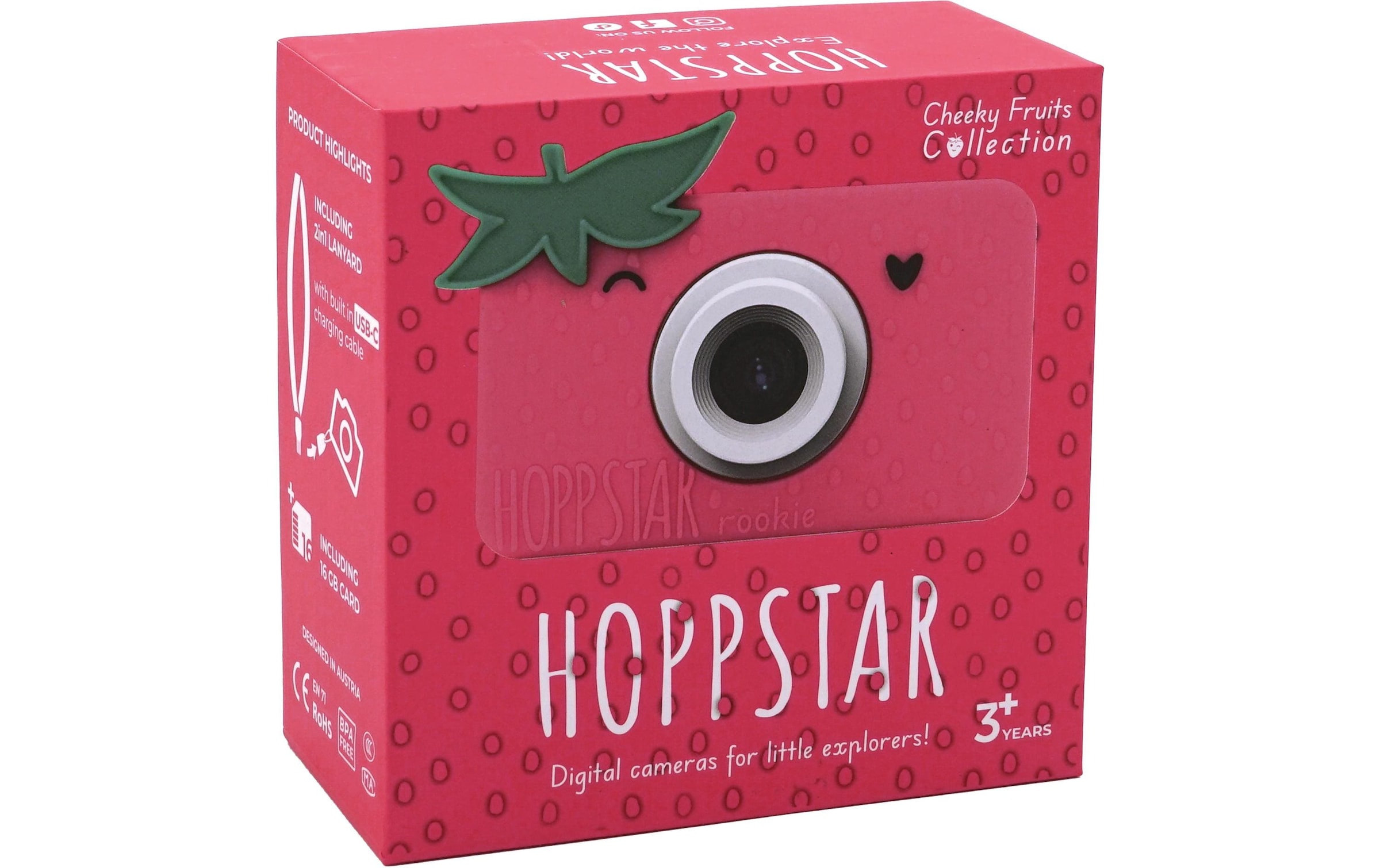 Kinderkamera »Hoppstar Hoppstar Rookie Kids Strawbella«