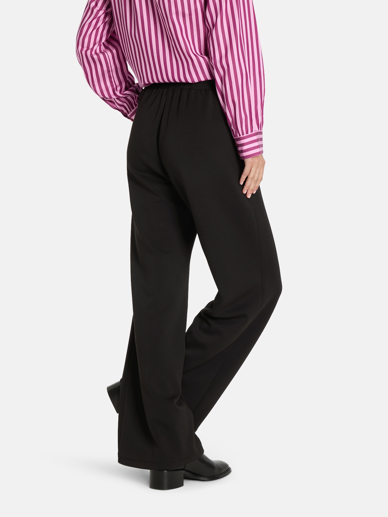 Lieblingsstück Stoffhose, mit weitem Bein
