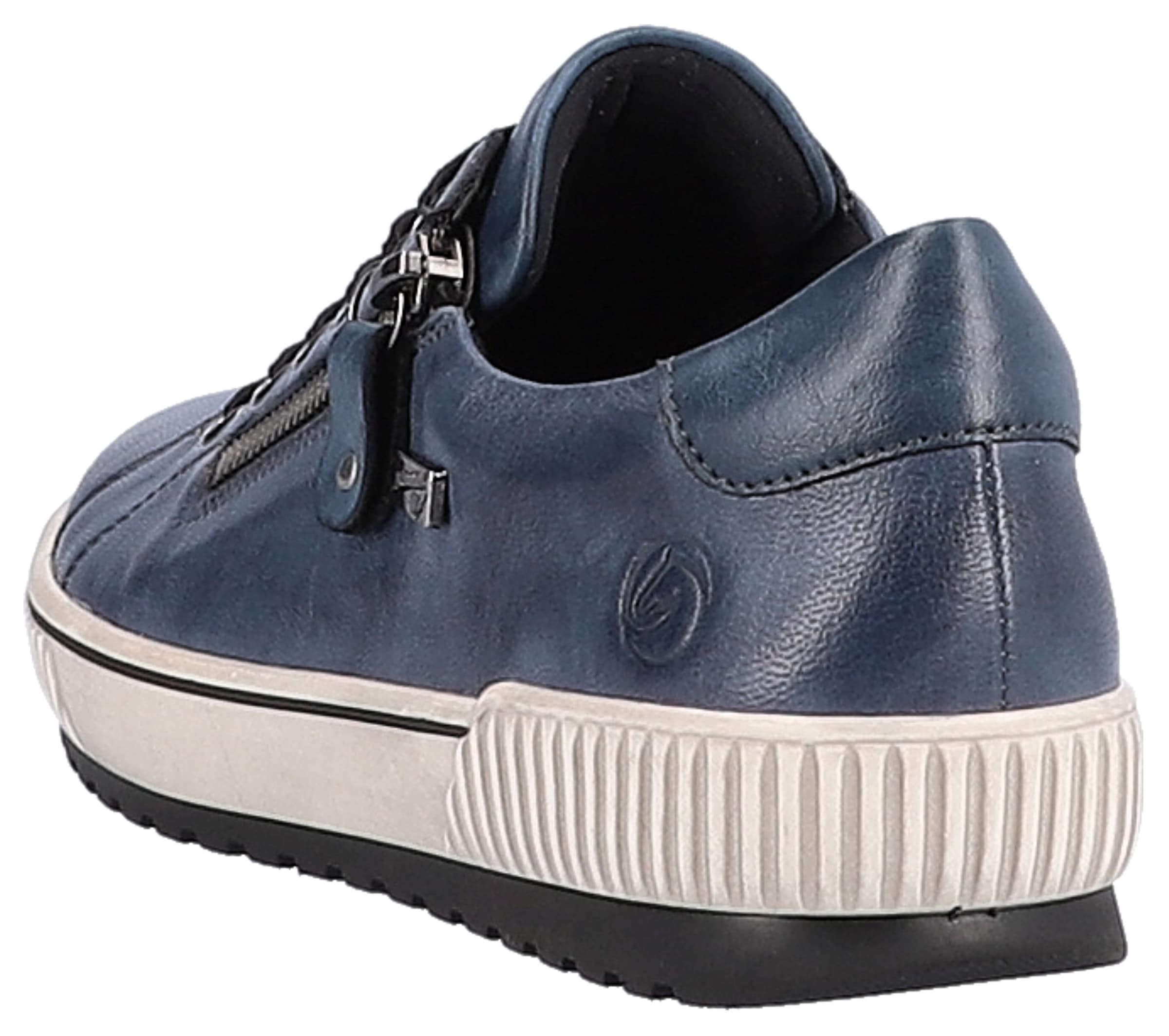 Remonte Plateausneaker, Freizeitschuh, Halbschuh, Schnürschuh mit Aussenreissverschluss