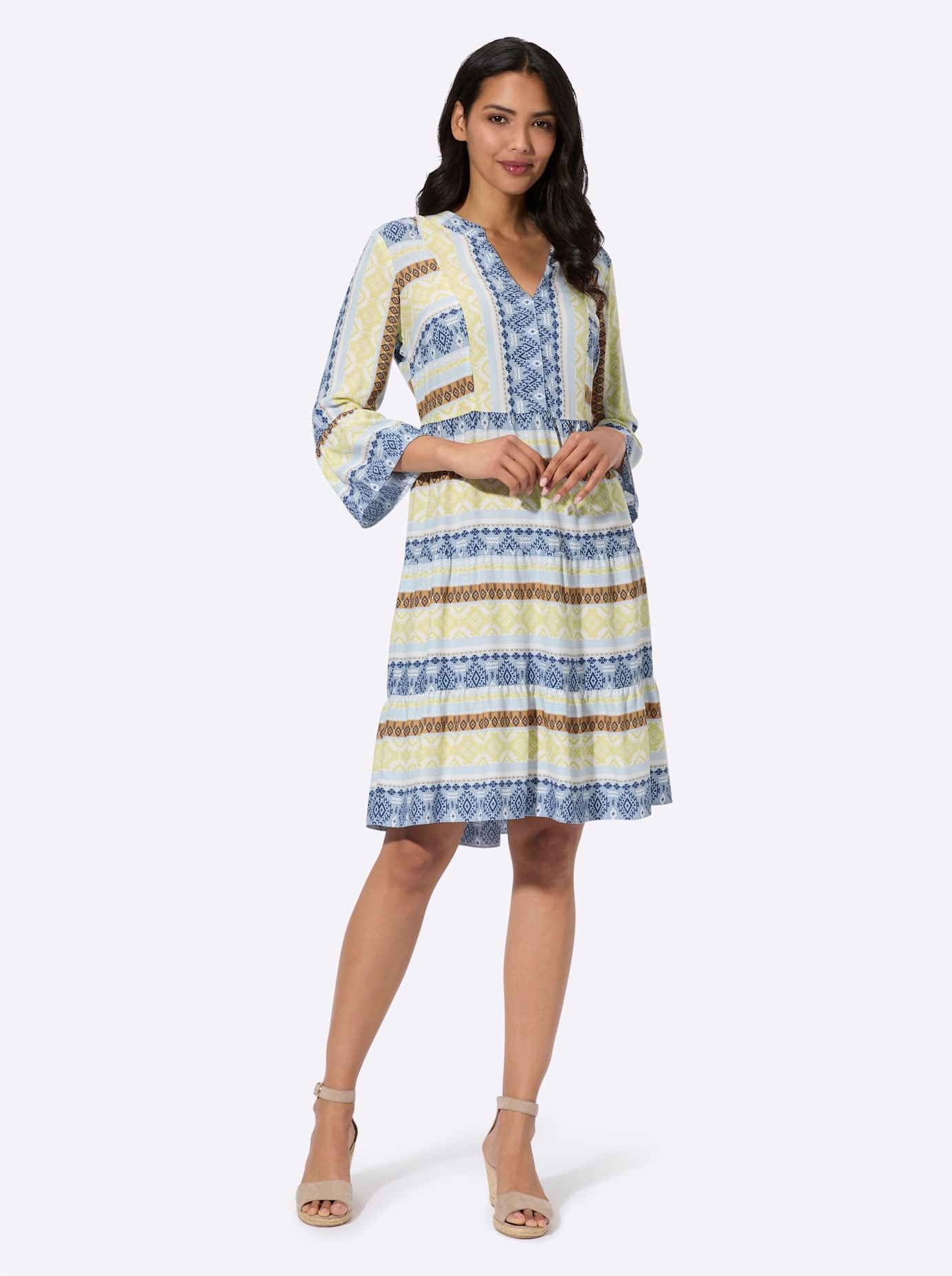 Classic Basics Druckkleid »Kleid«